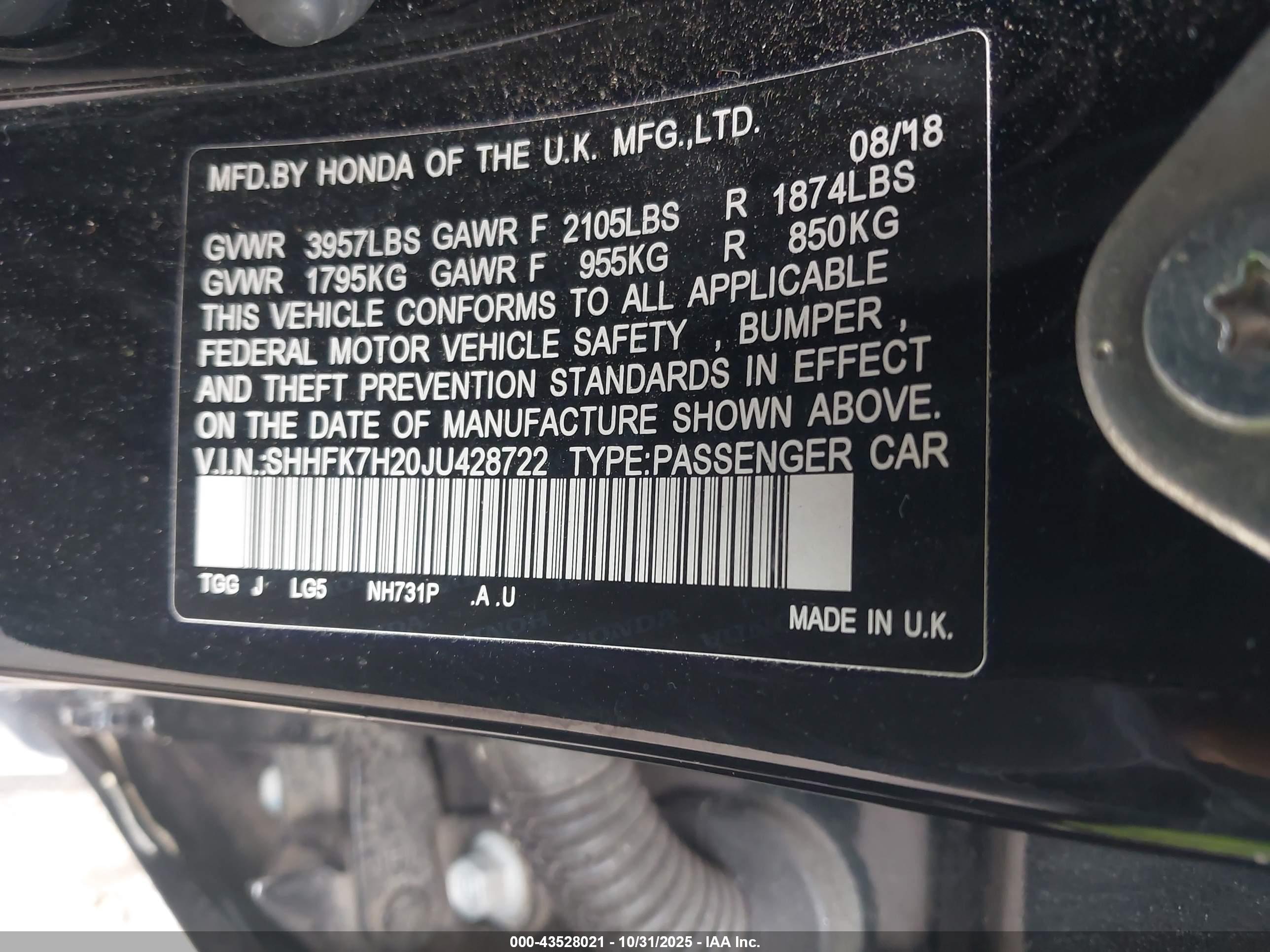 HONDA CIVIC image 9