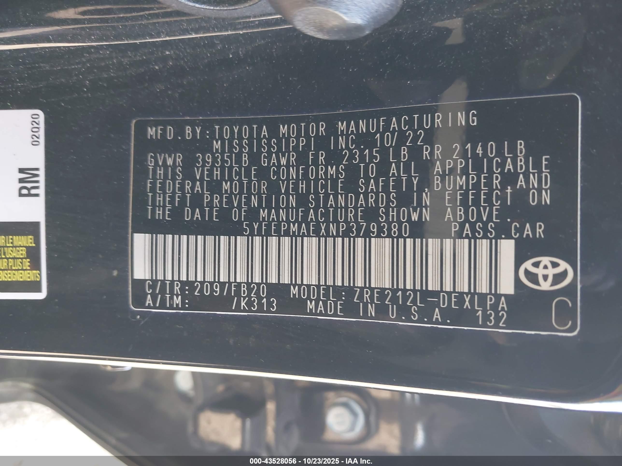 TOYOTA COROLLA image 9