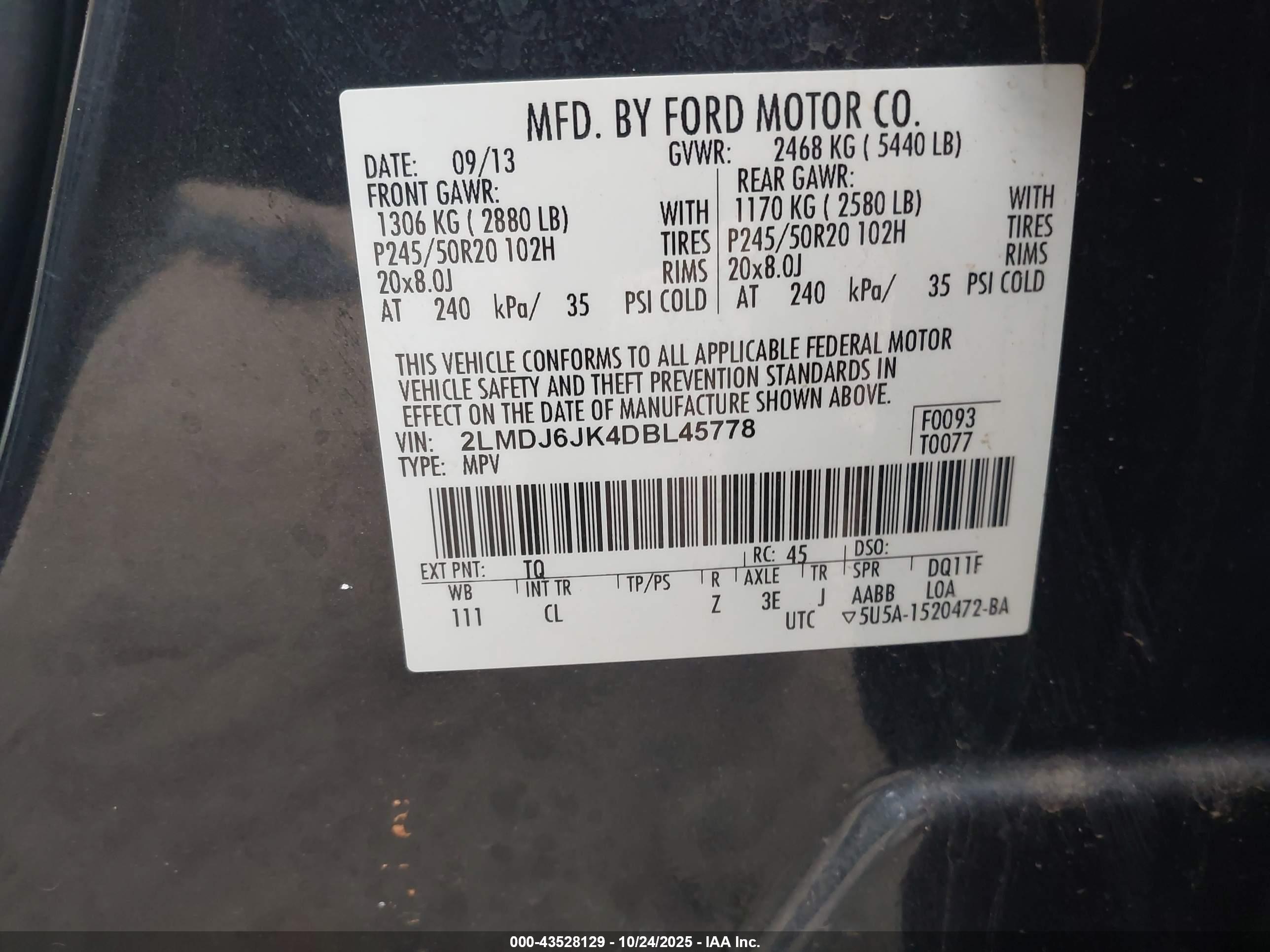 LINCOLN MKX image 9