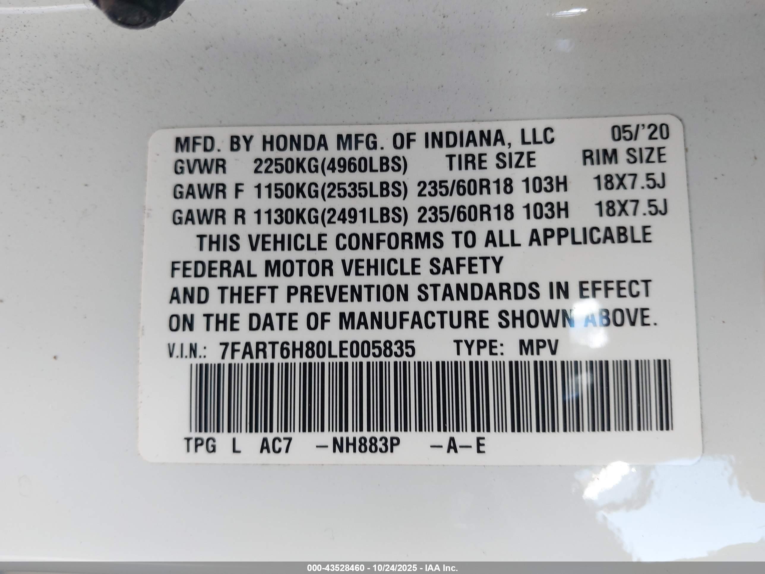 HONDA CR-V image 9