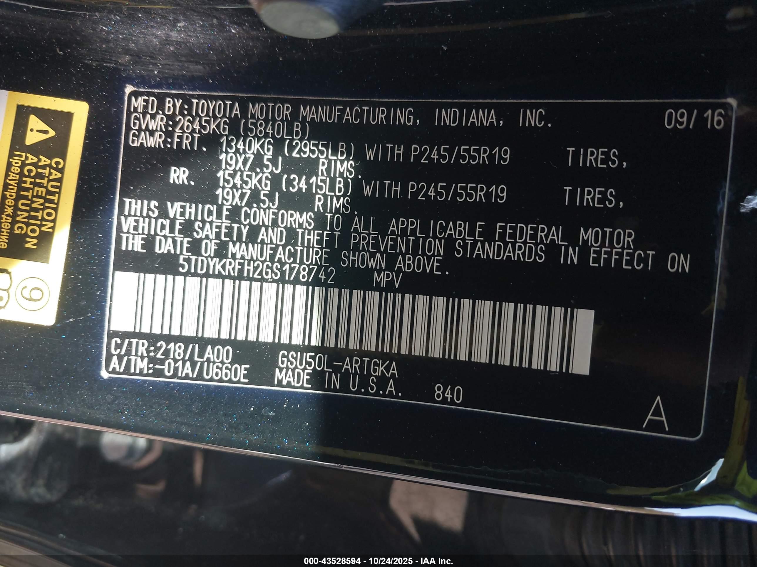 TOYOTA HIGHLANDER image 9