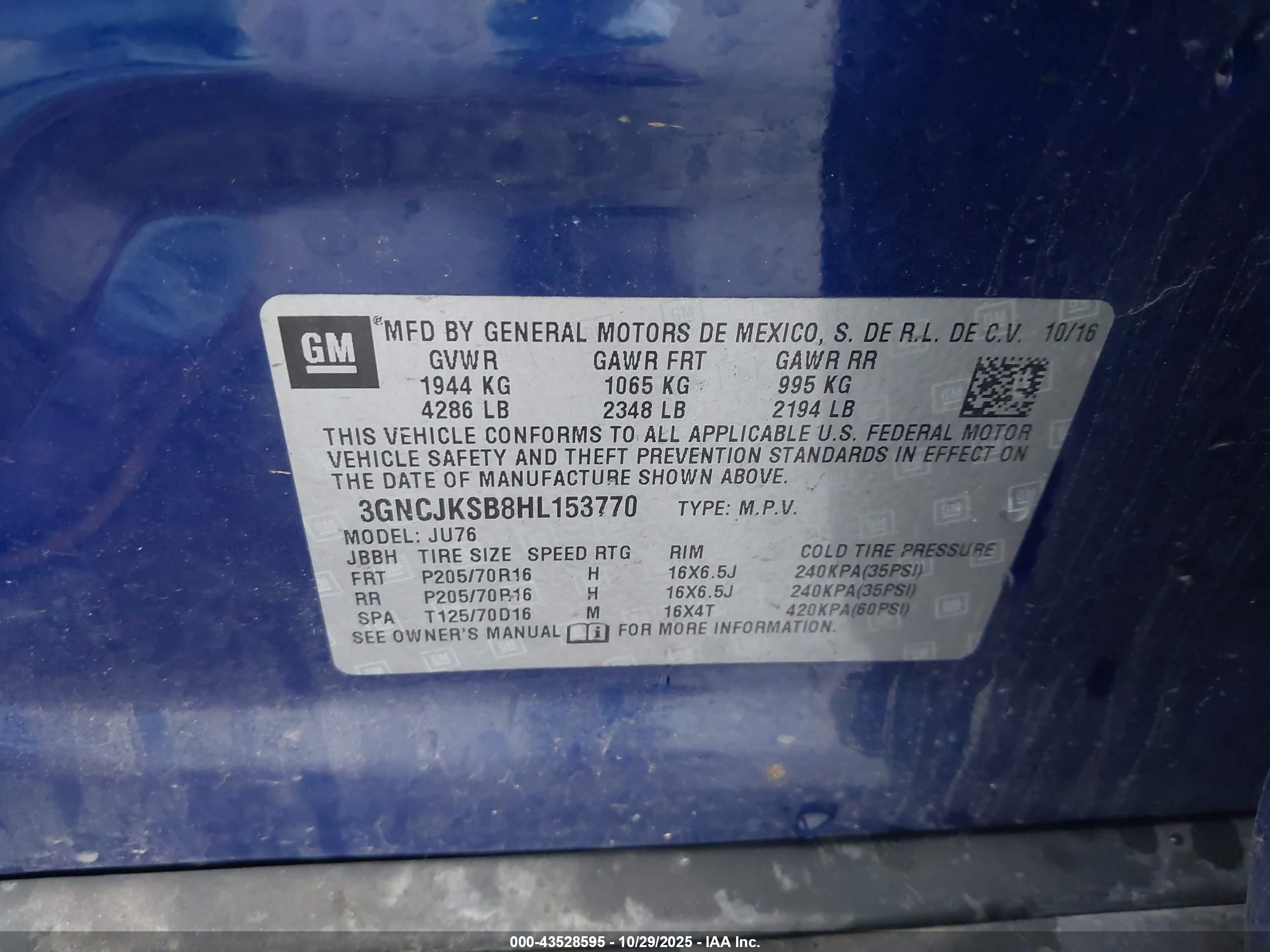 CHEVROLET TRAX image 9