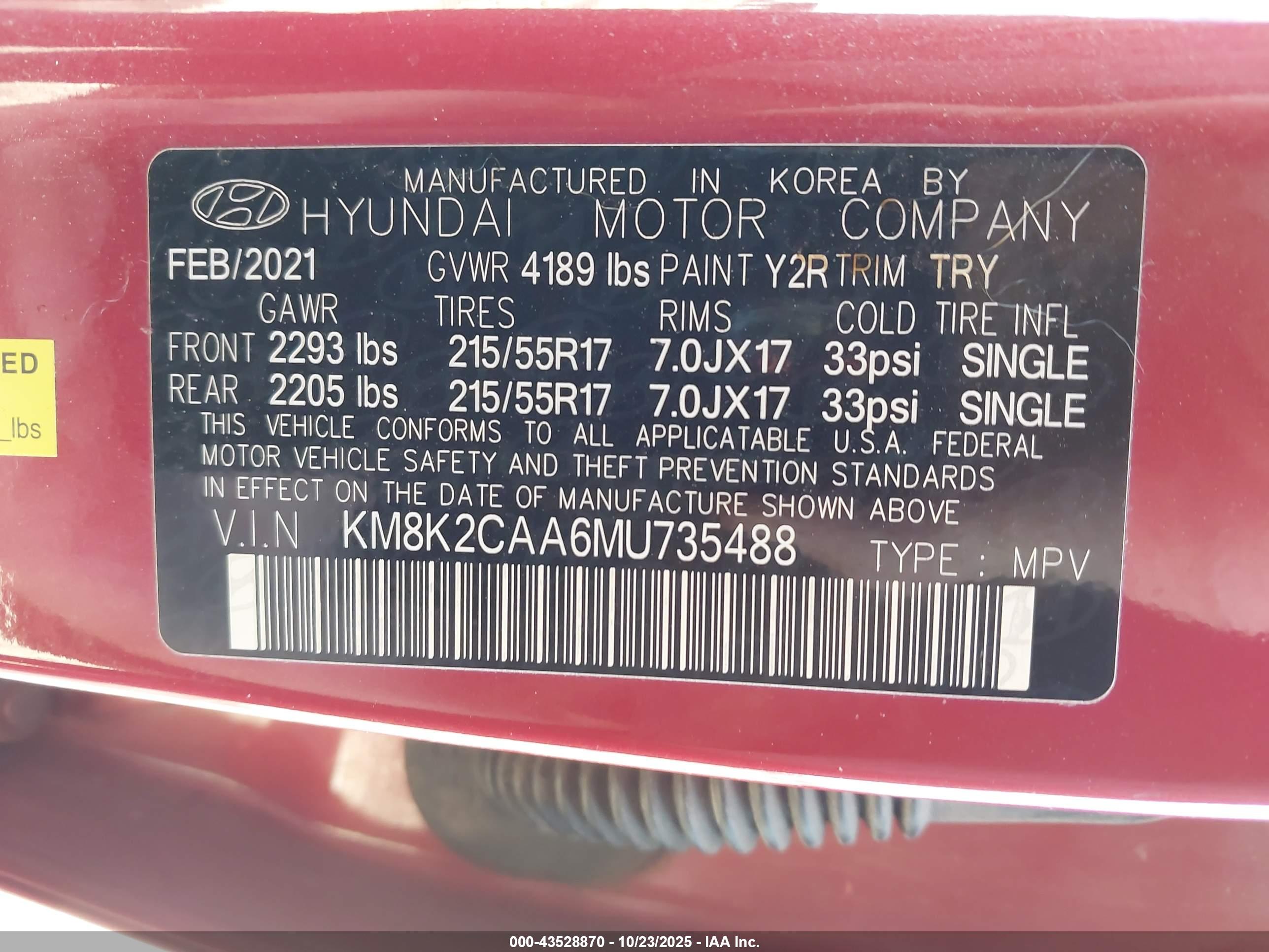 HYUNDAI KONA image 9