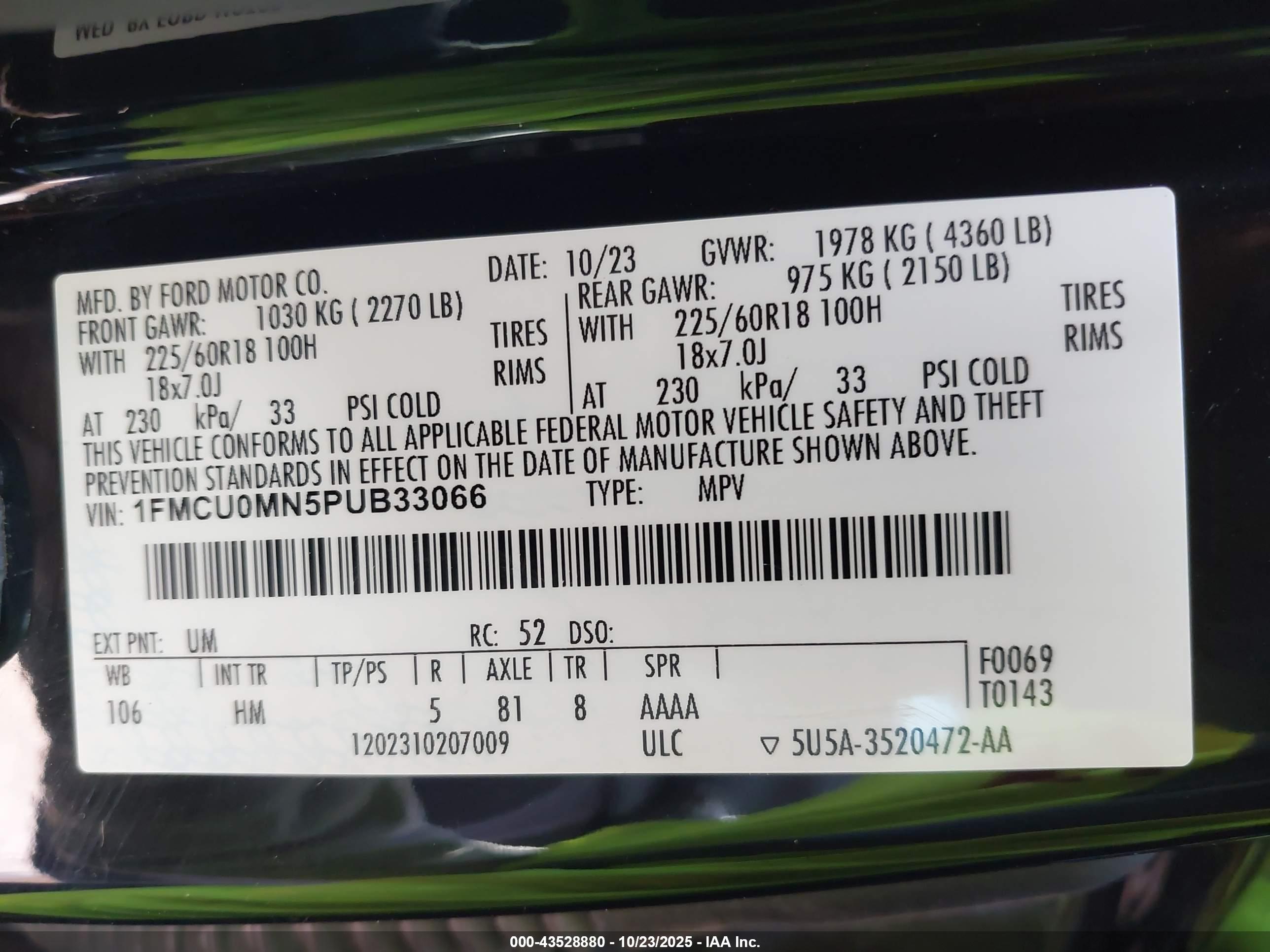 FORD ESCAPE image 9