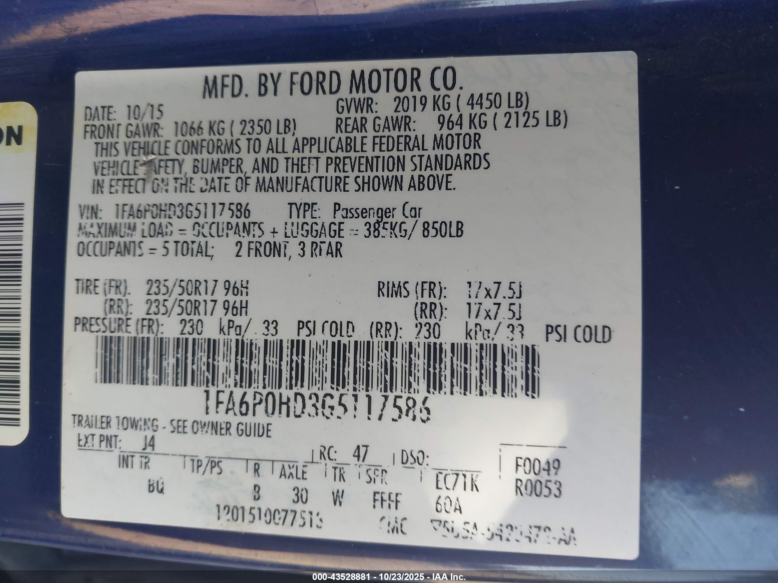 FORD FUSION image 9