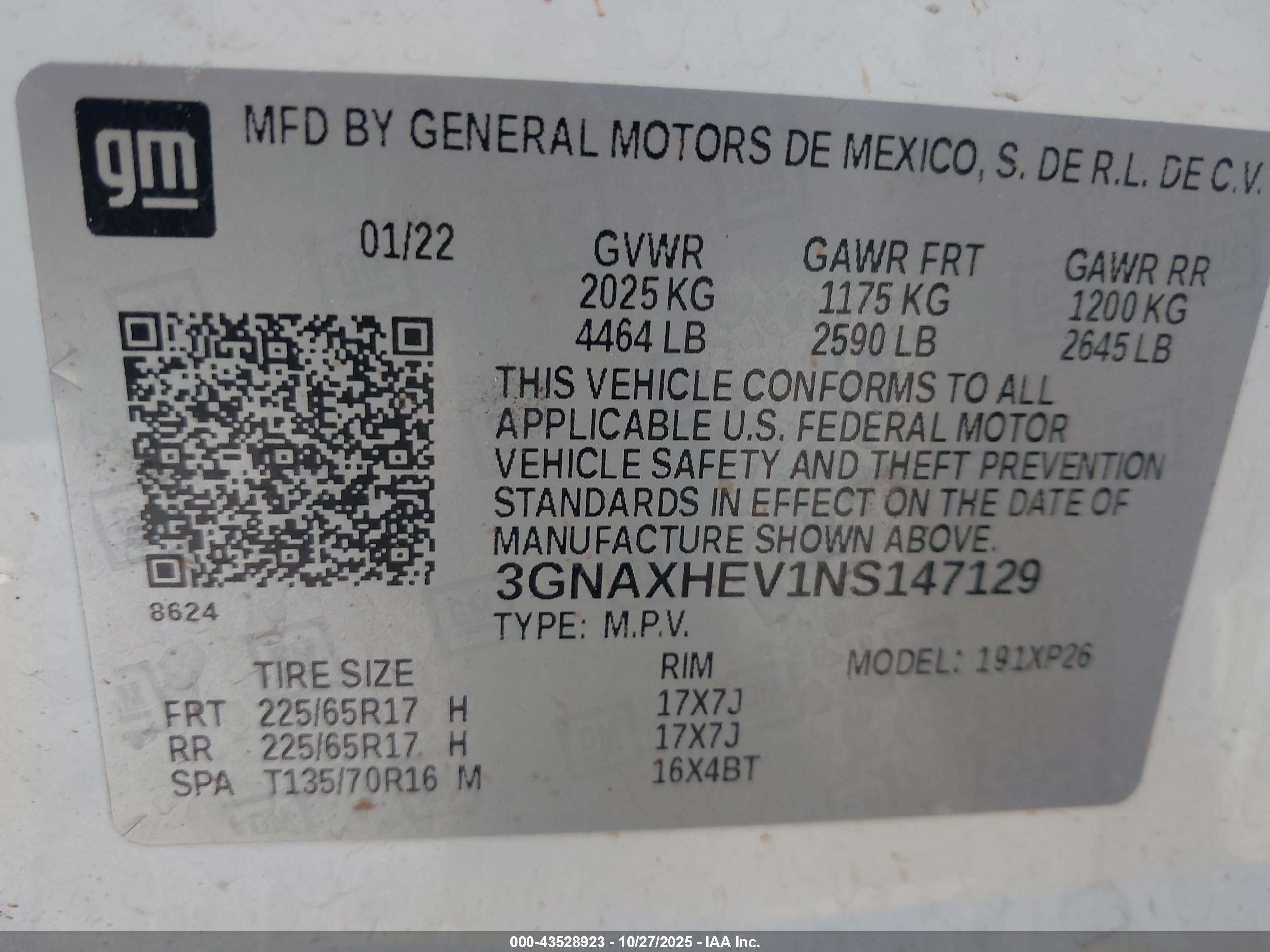 CHEVROLET EQUINOX image 9