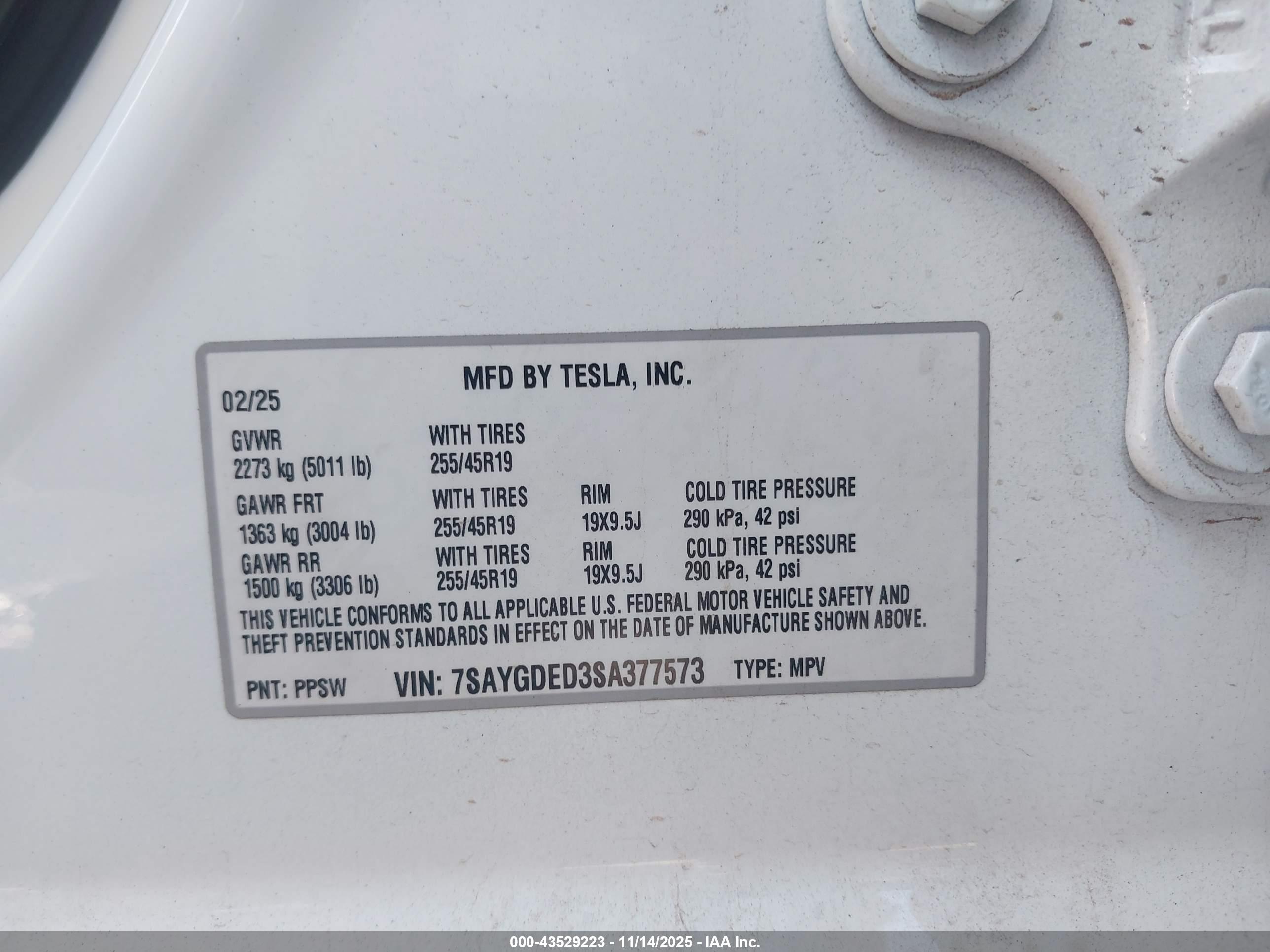 TESLA MODEL image 9