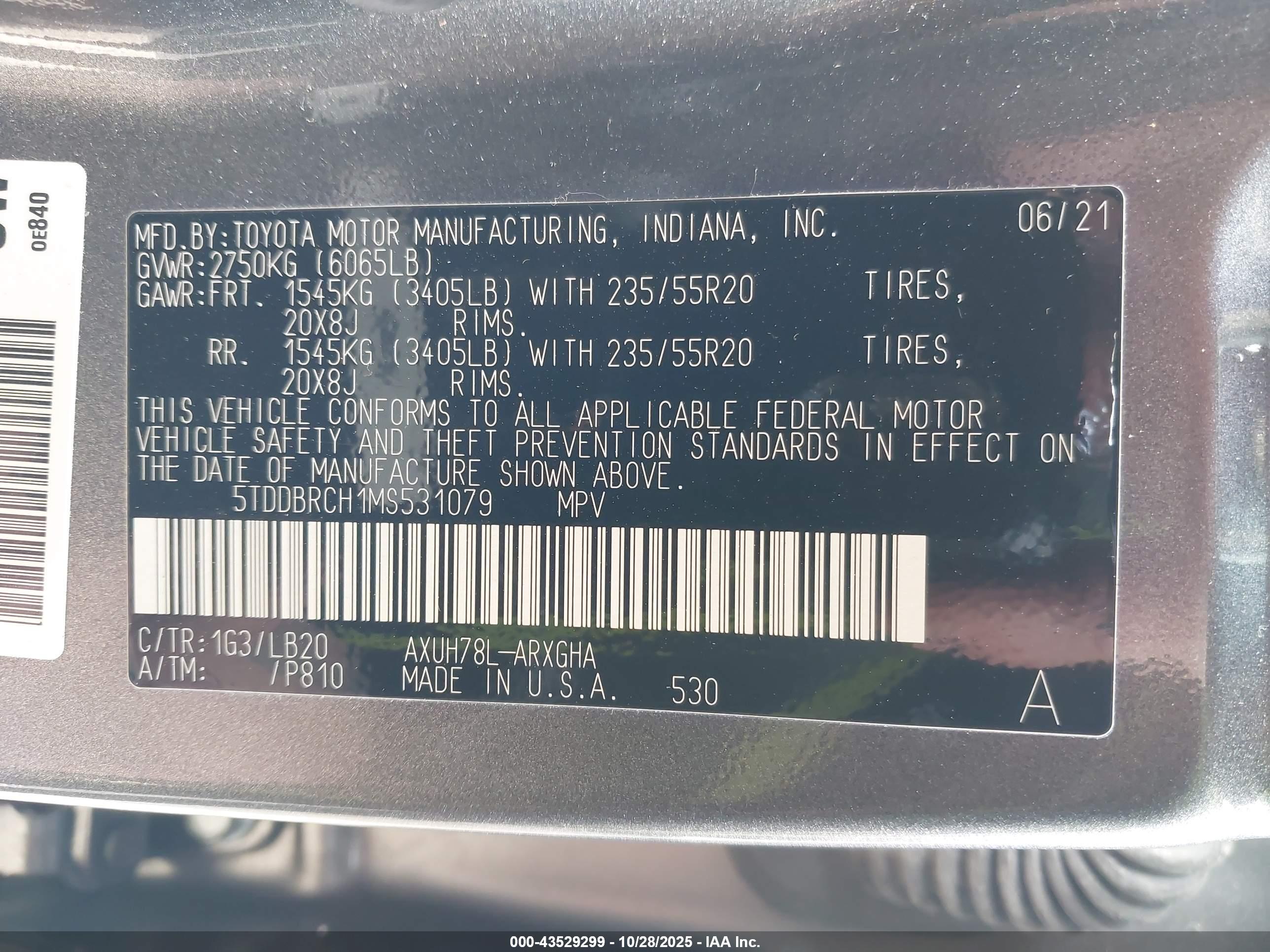 TOYOTA HIGHLANDER image 9