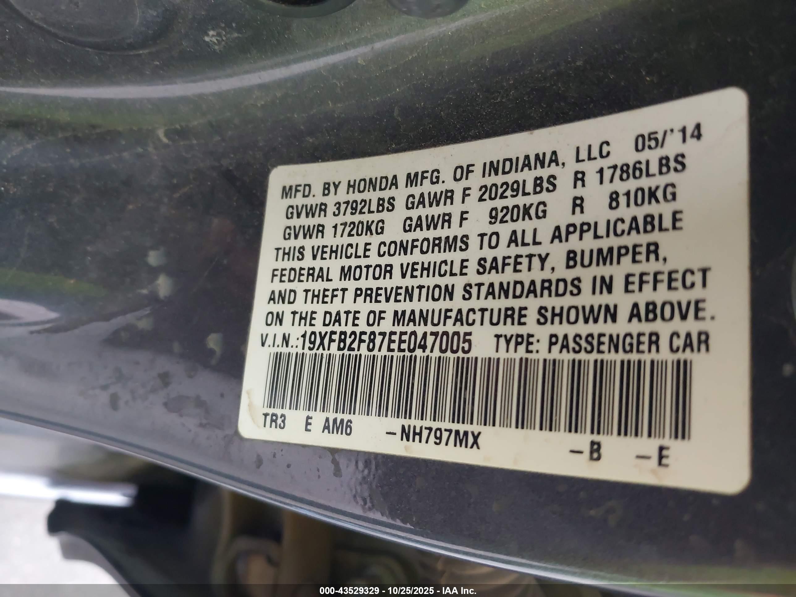 HONDA CIVIC image 9