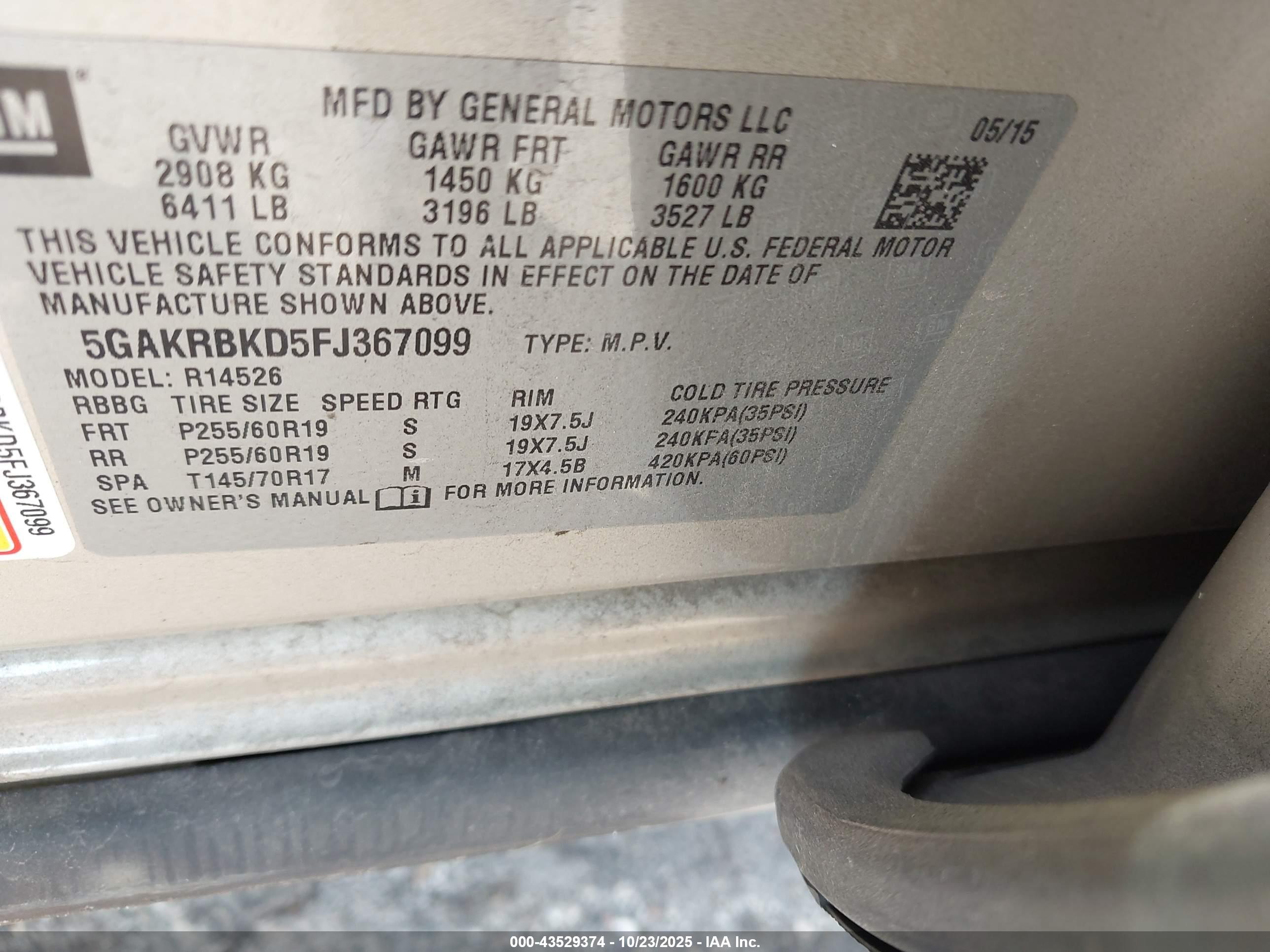 BUICK ENCLAVE image 9