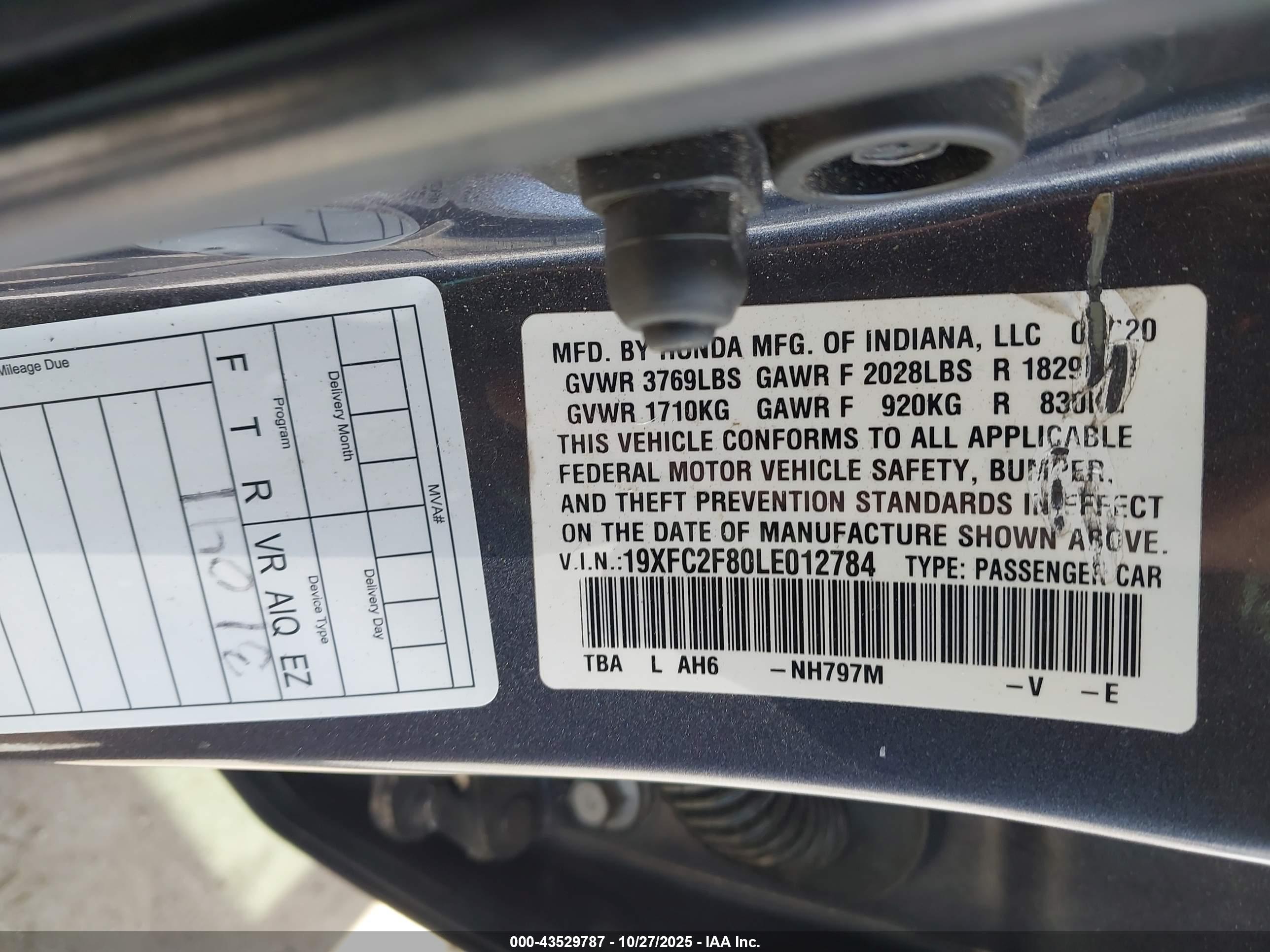 HONDA CIVIC image 9