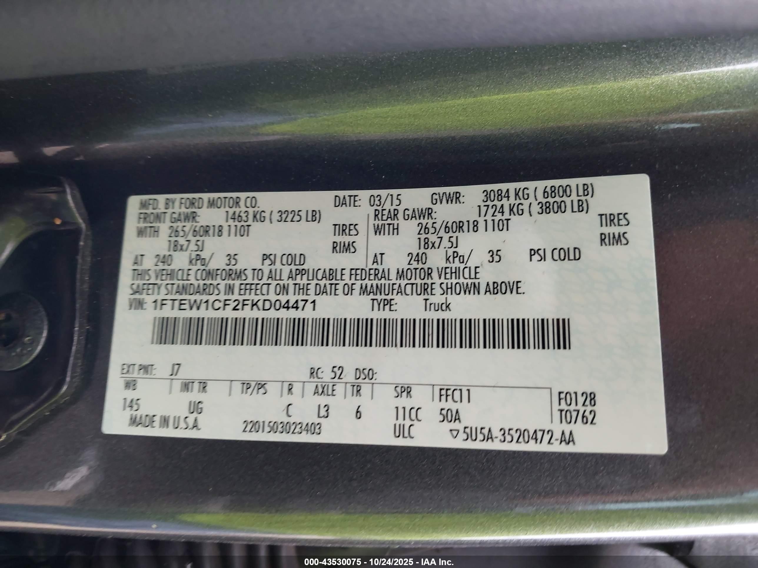 FORD F-150 image 9