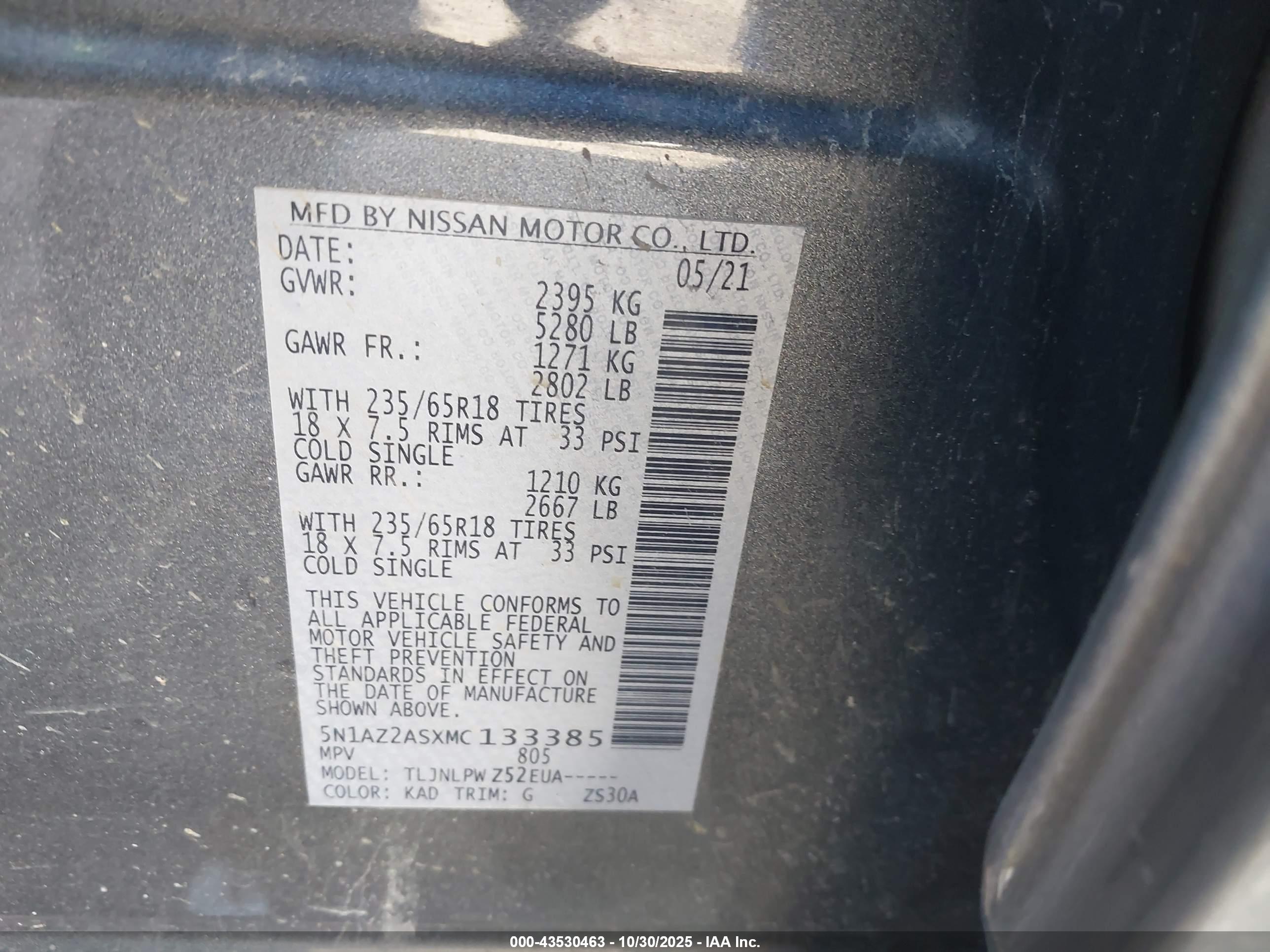 NISSAN MURANO image 9