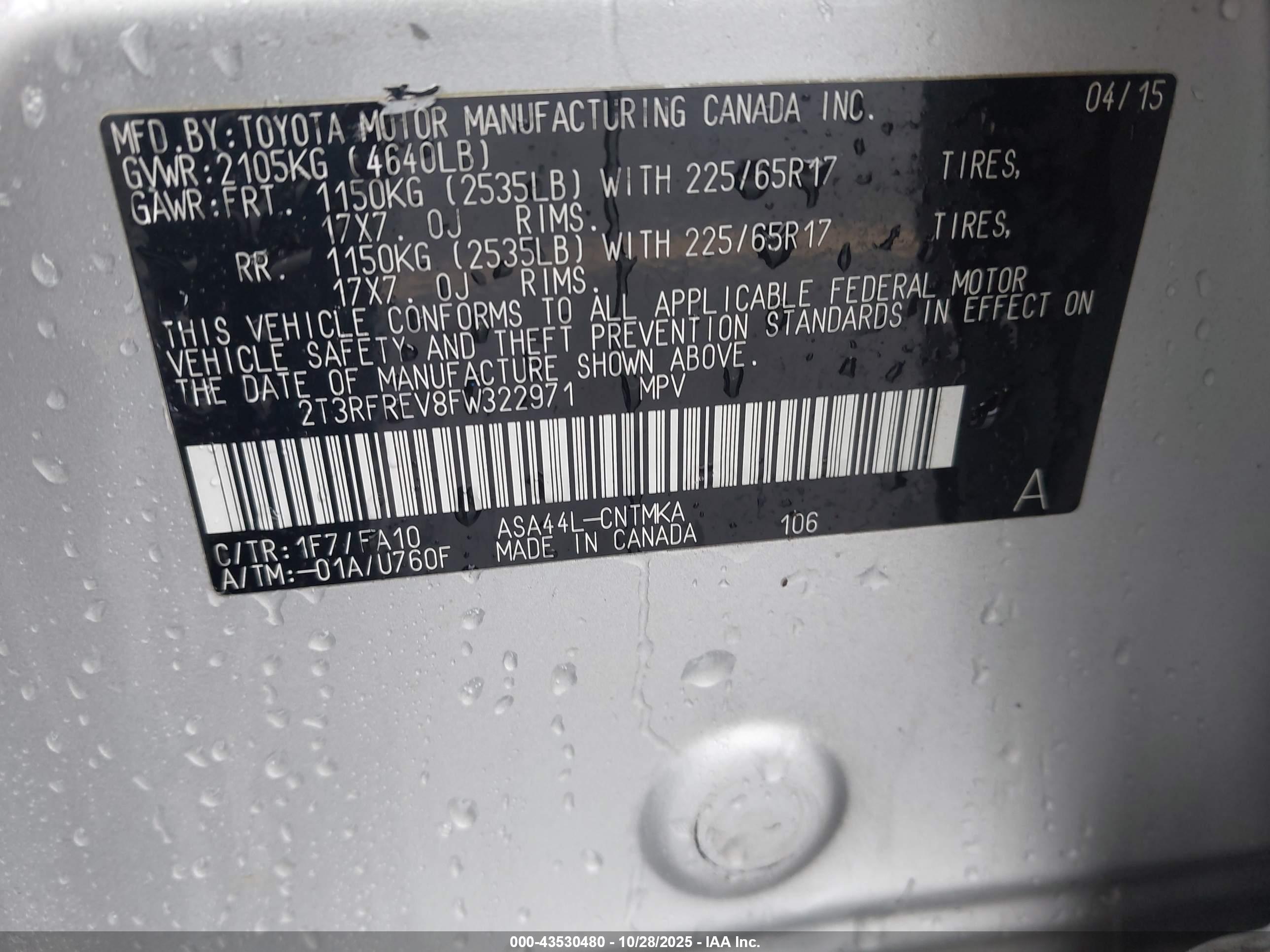 TOYOTA RAV4 image 9