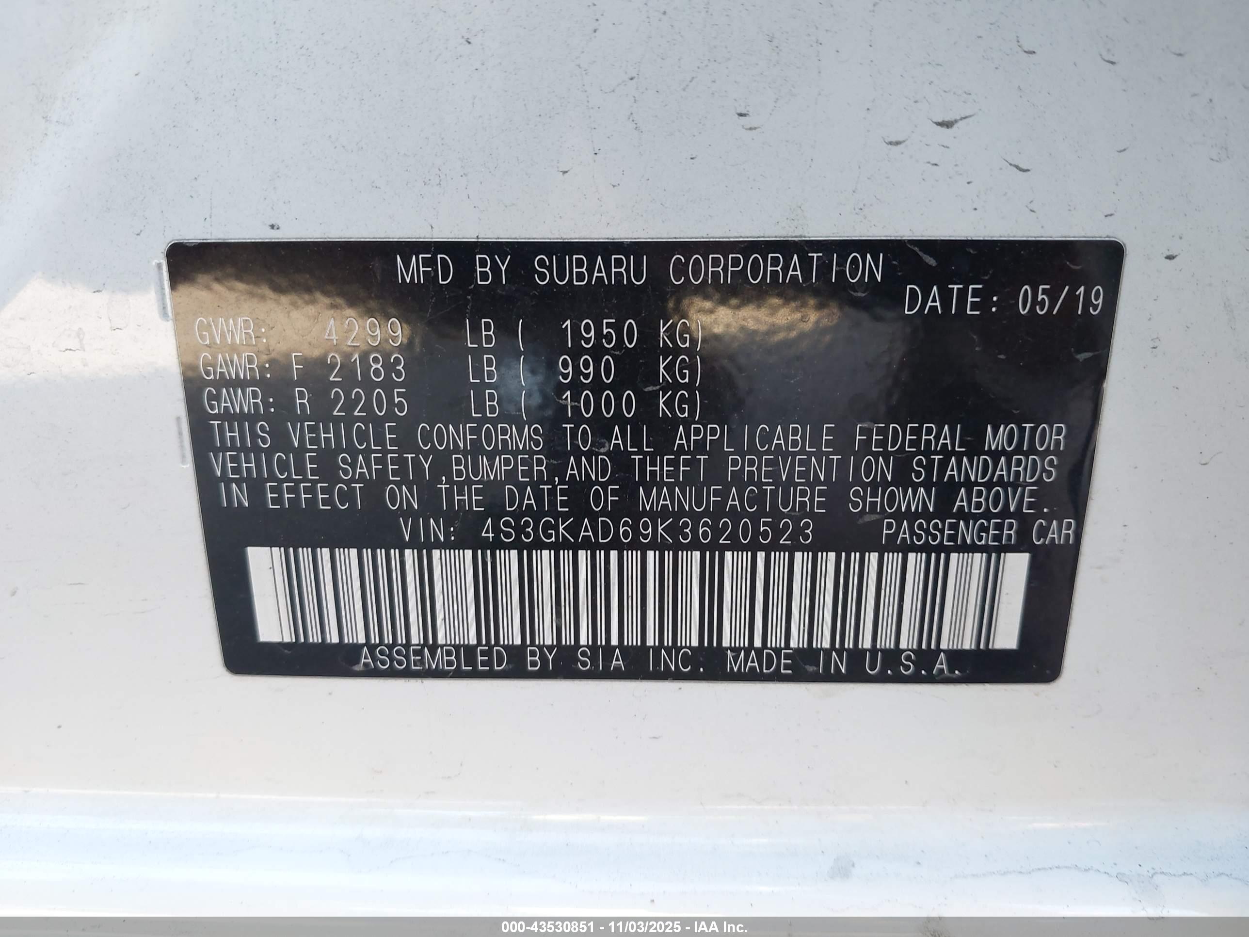 SUBARU IMPREZA image 9