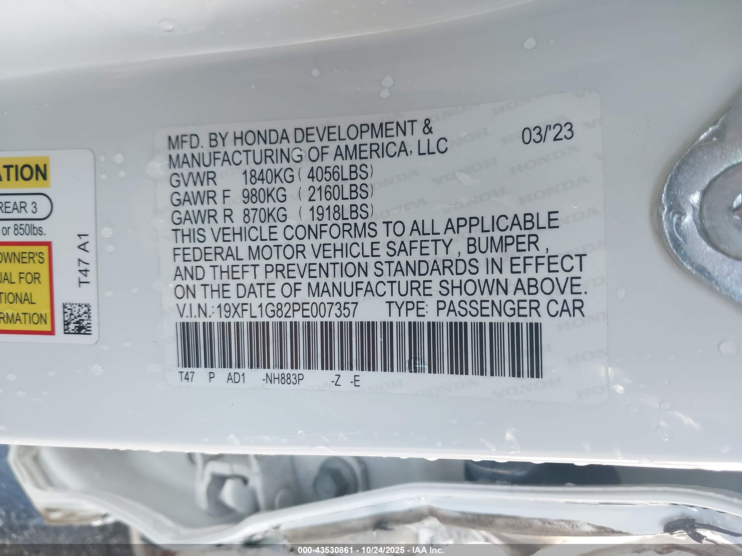 HONDA CIVIC image 9