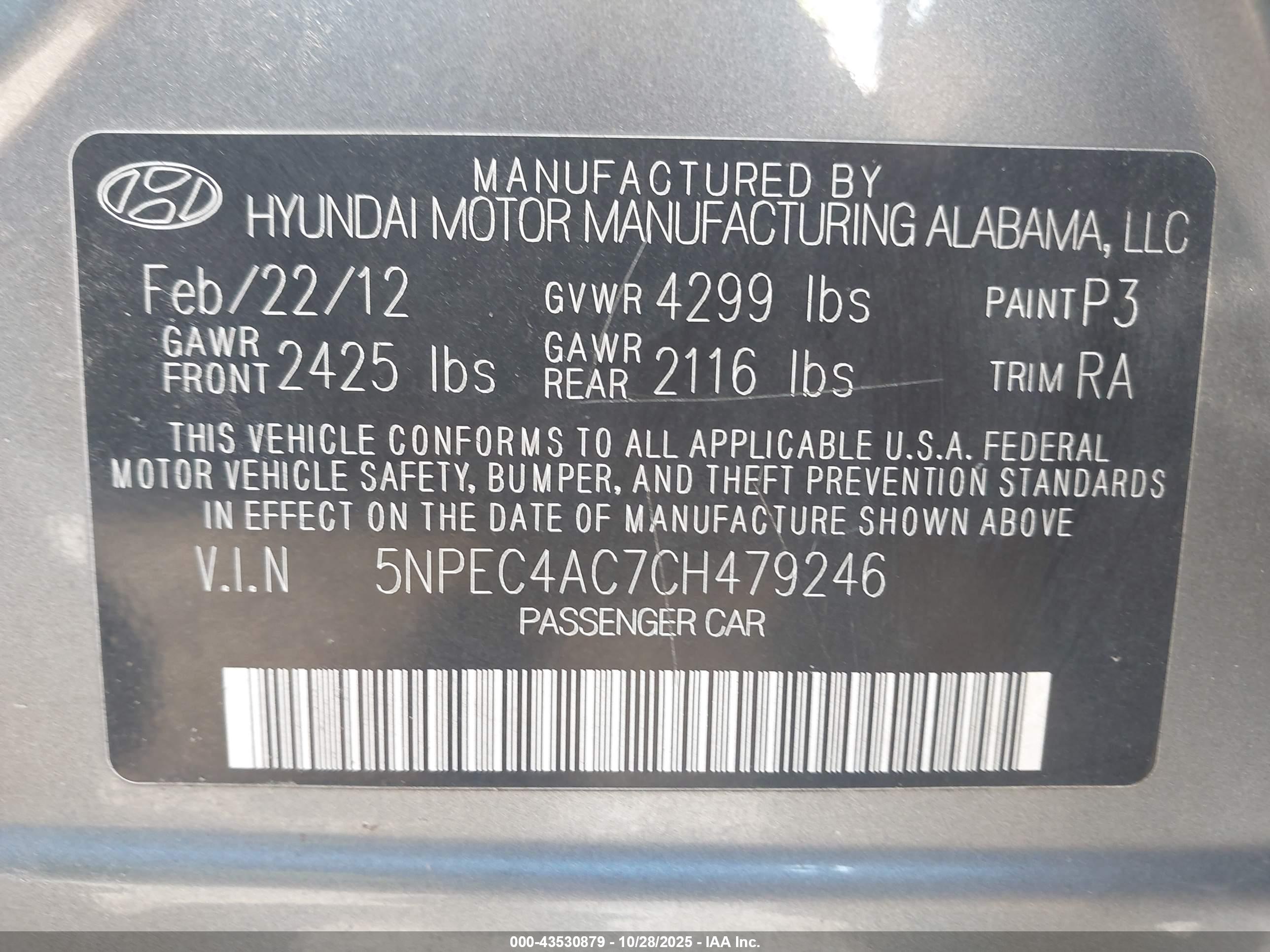 HYUNDAI SONATA image 9