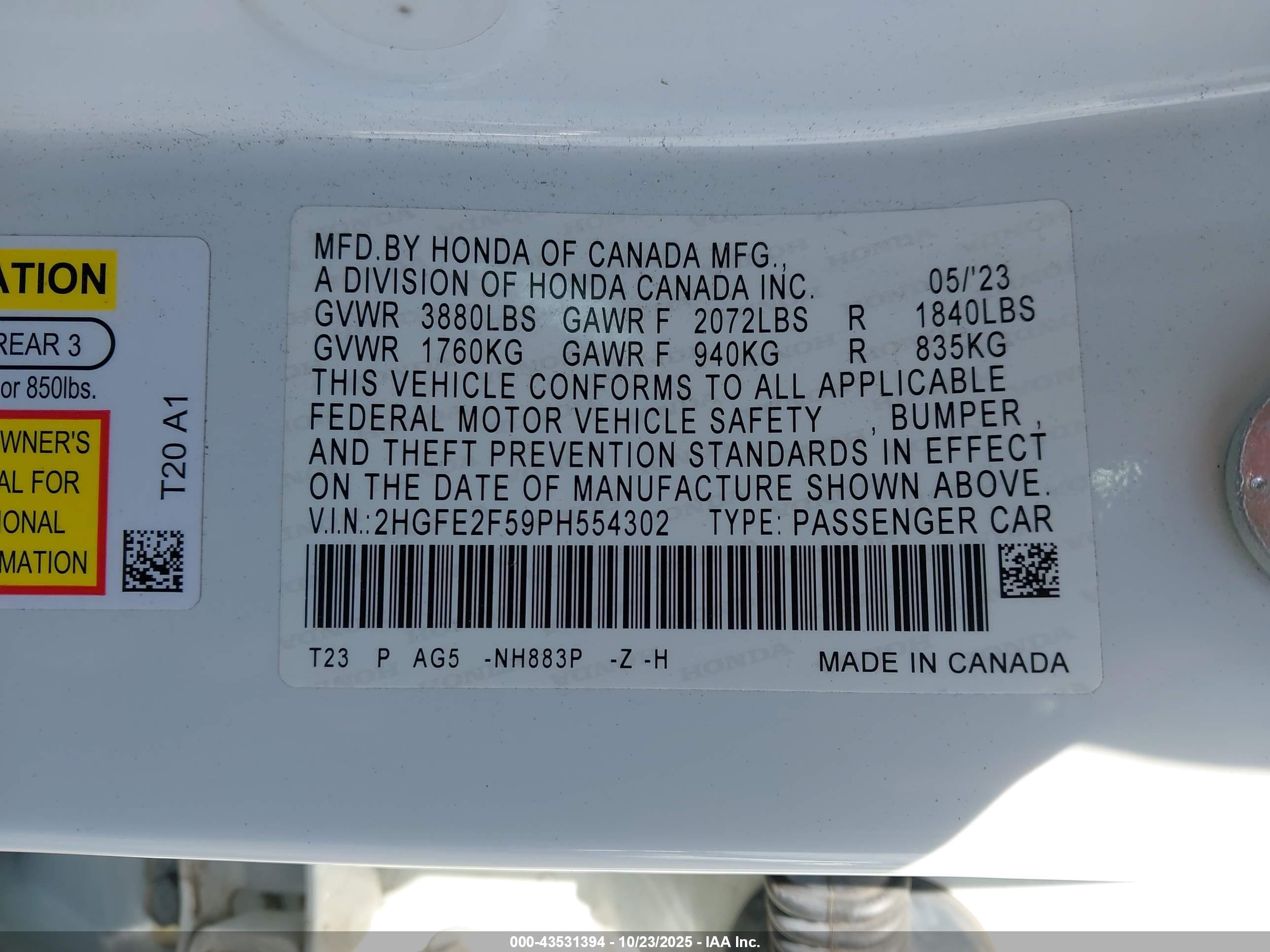 HONDA CIVIC image 9