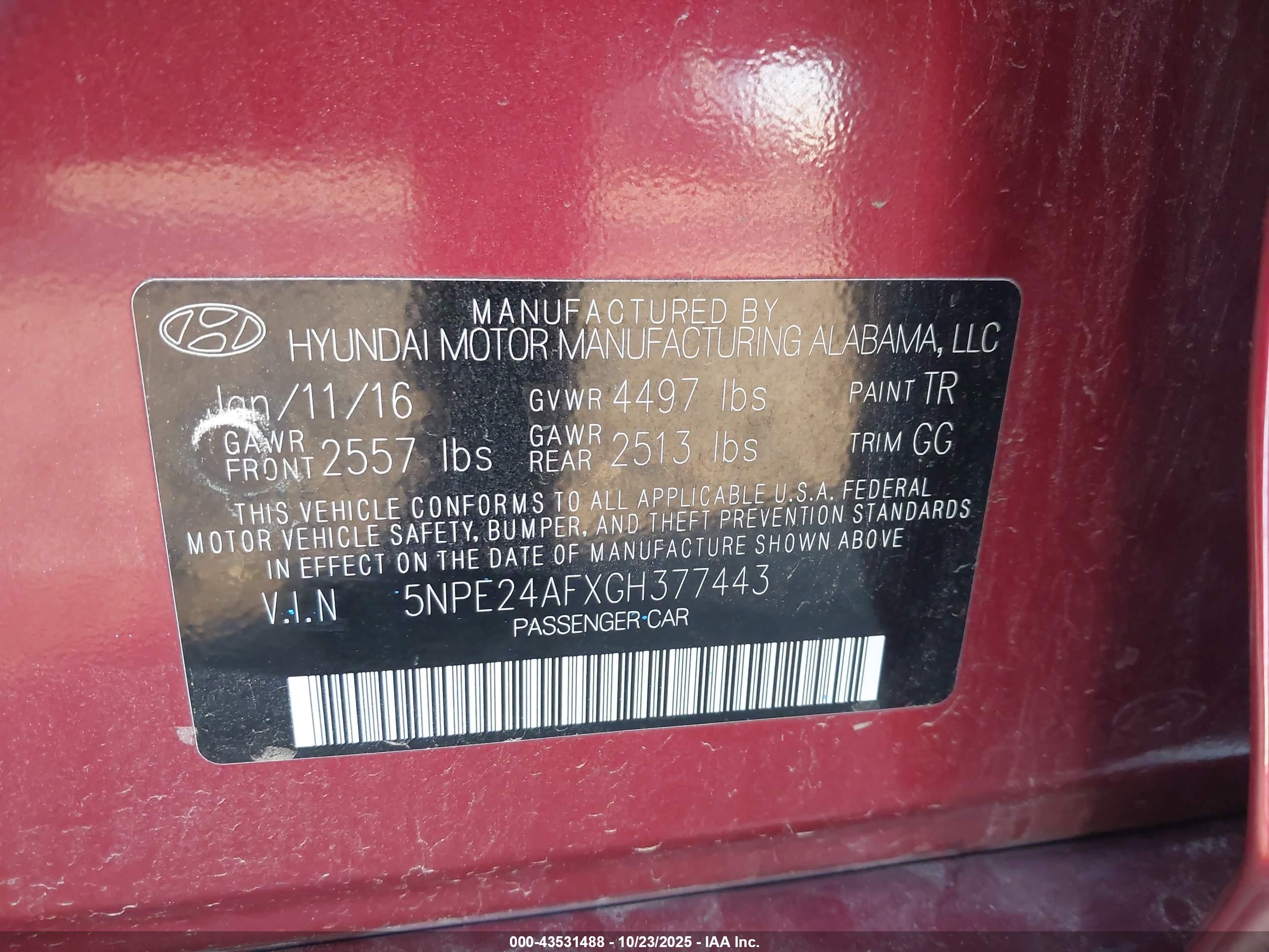 HYUNDAI SONATA image 9