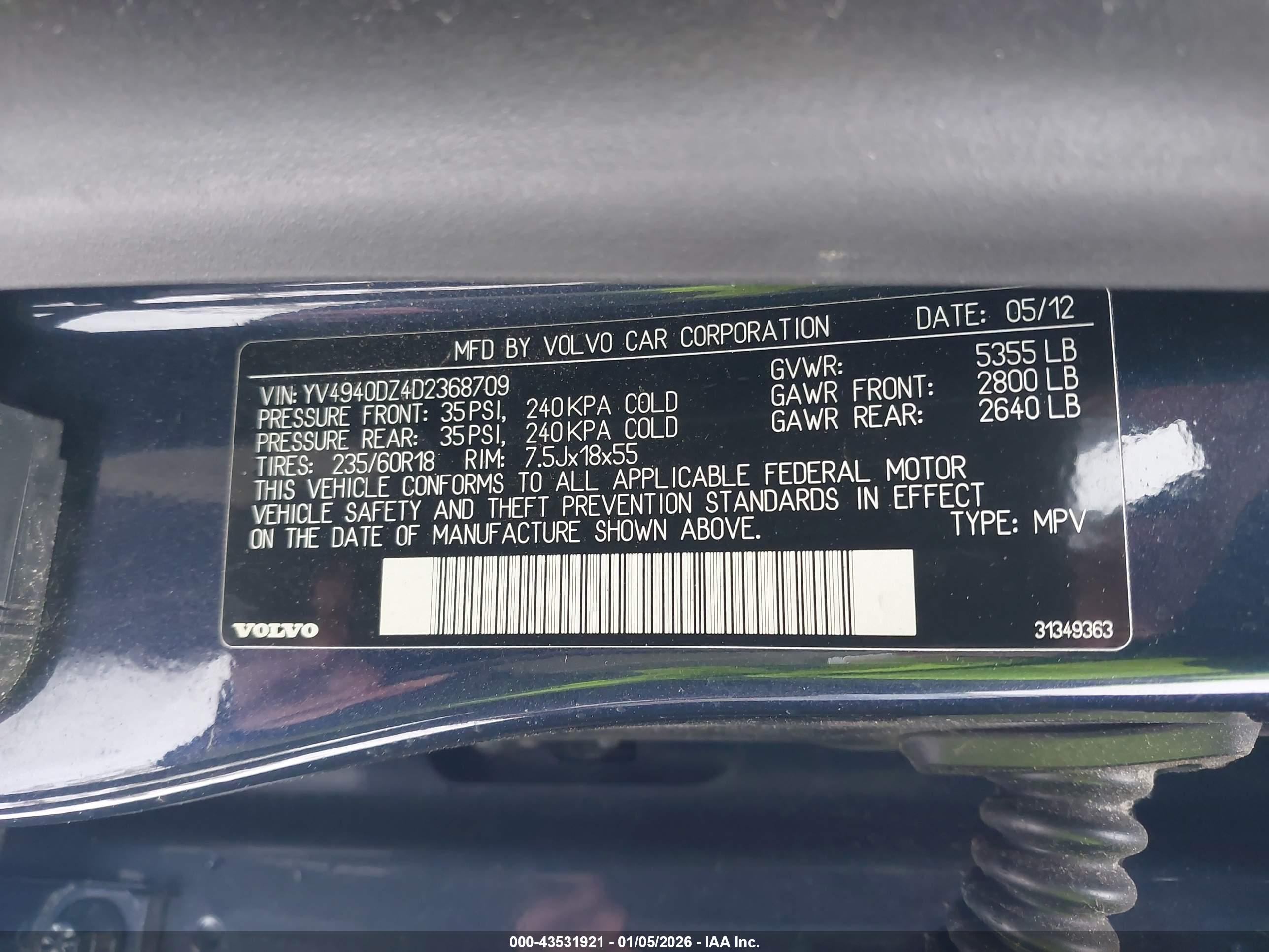 VOLVO XC60 image 9