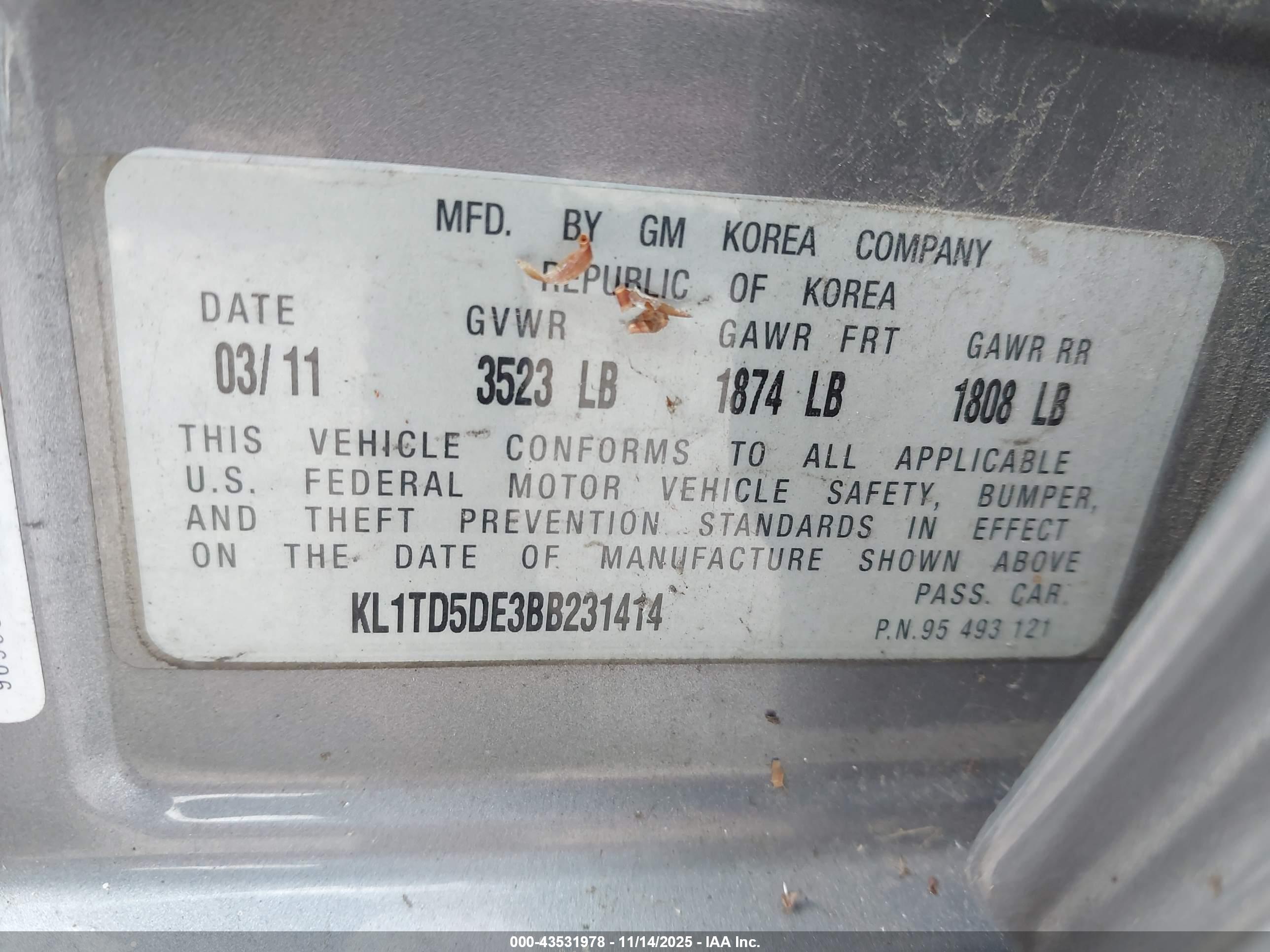 CHEVROLET AVEO image 9