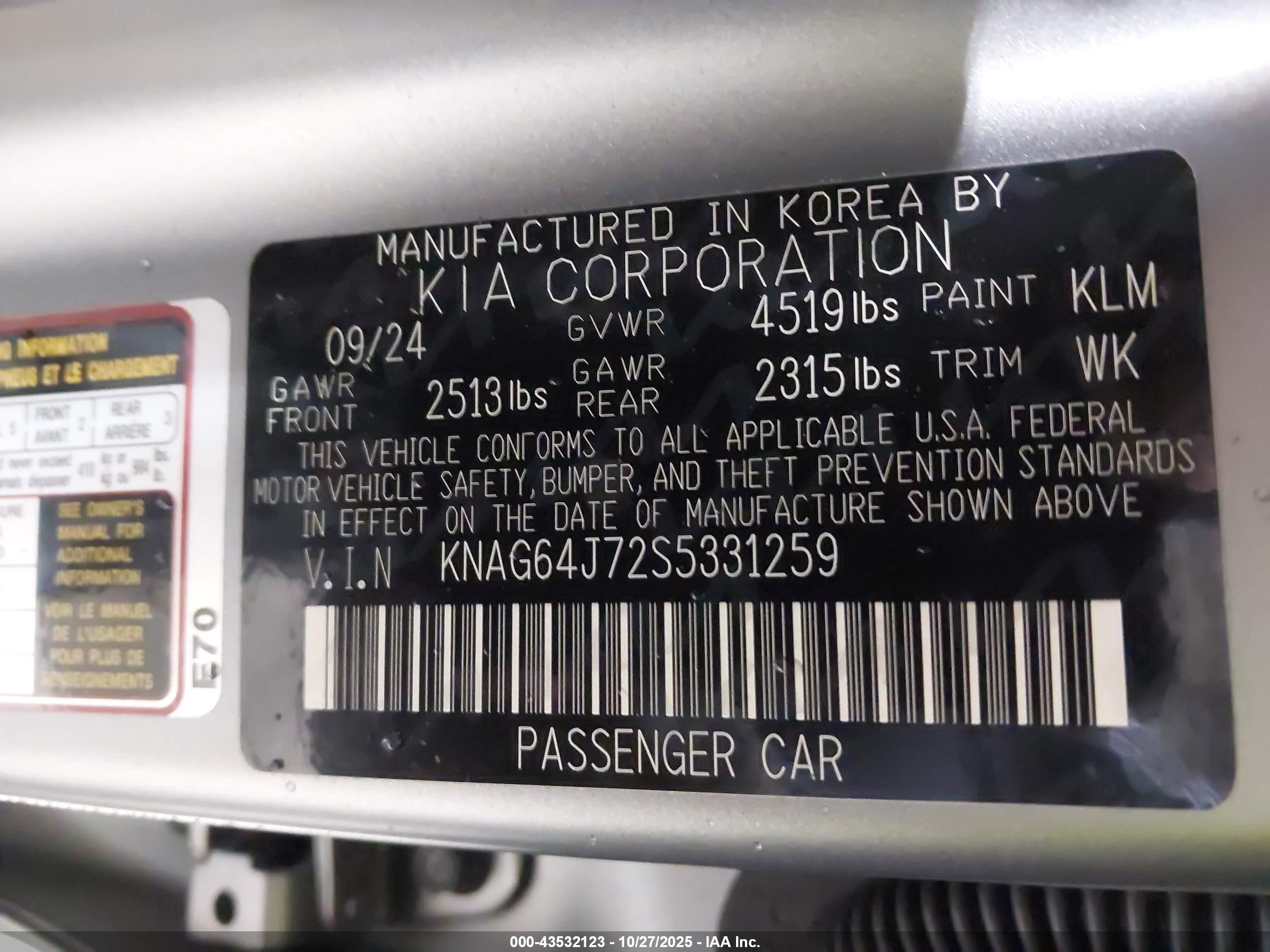 KIA K5 image 9