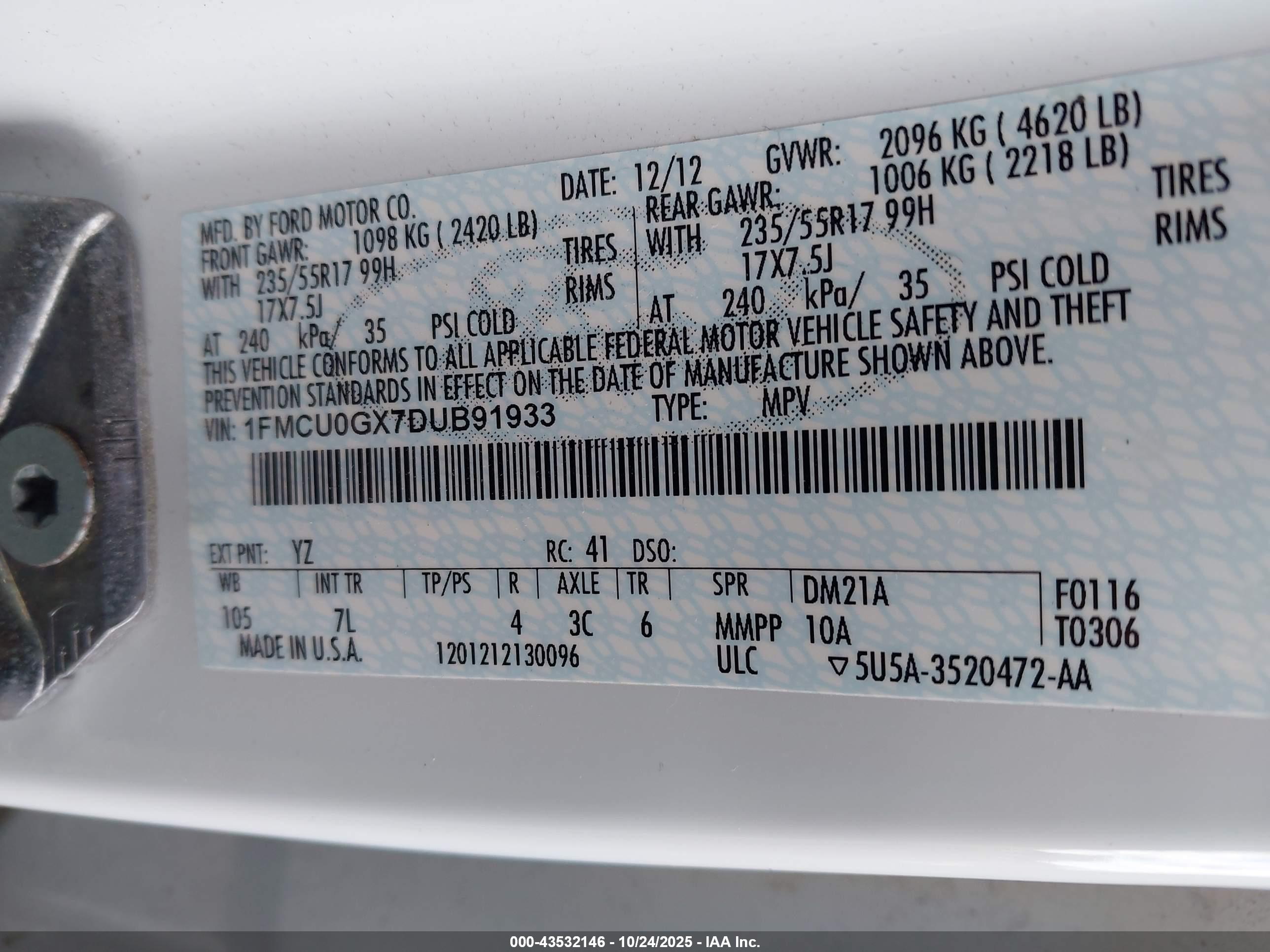 FORD ESCAPE image 9