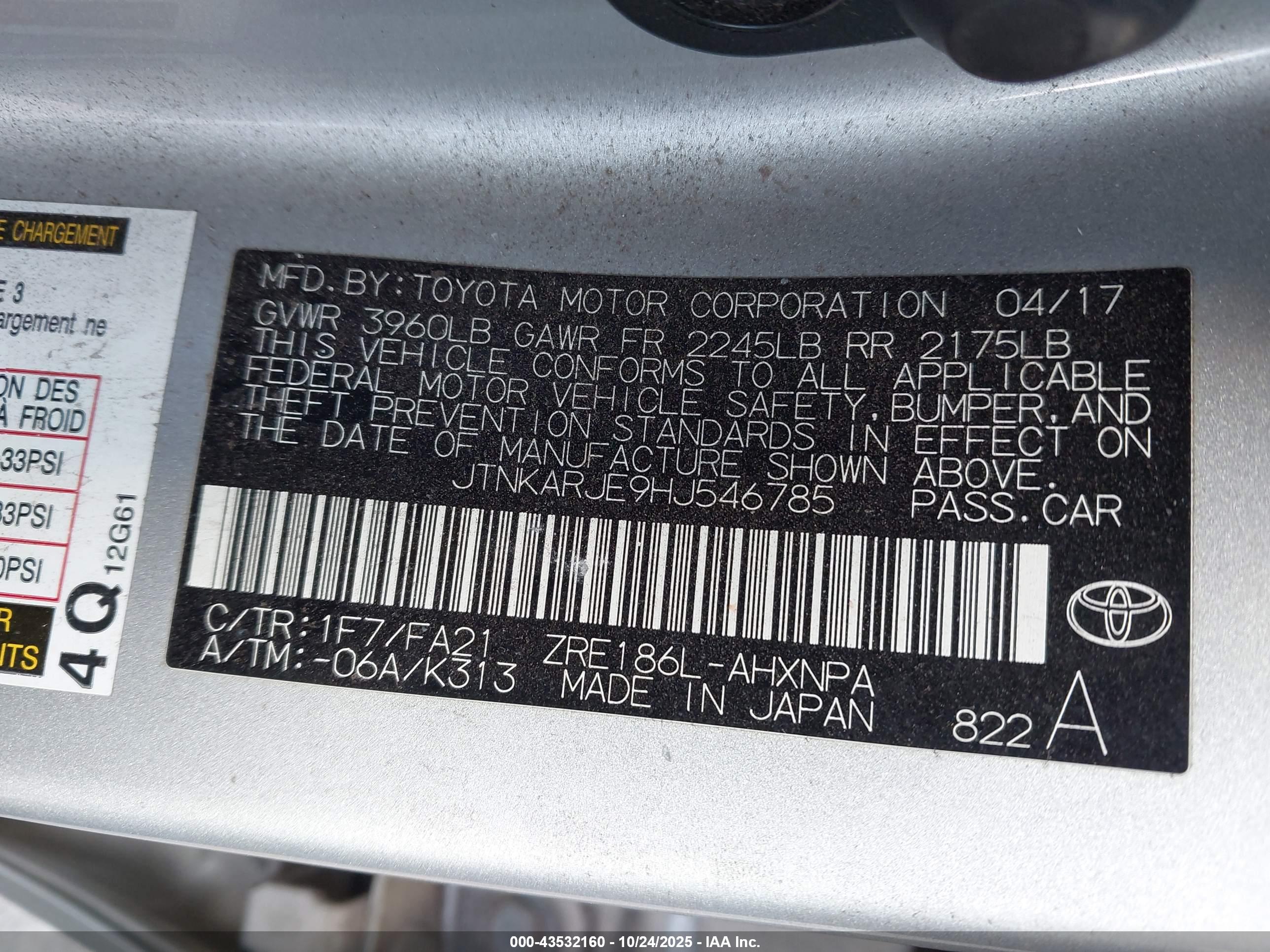 TOYOTA COROLLA image 9