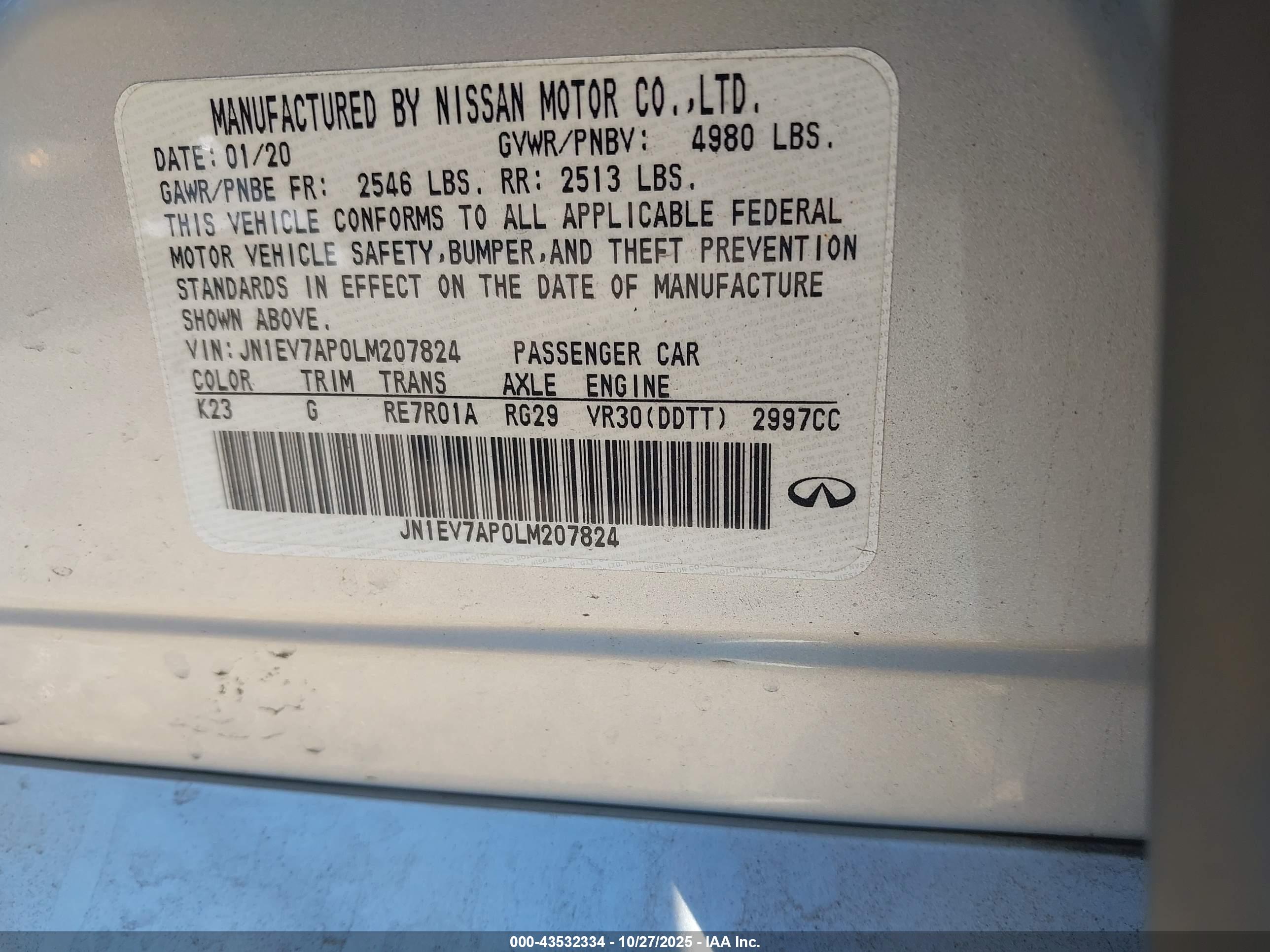 INFINITI Q50 image 9