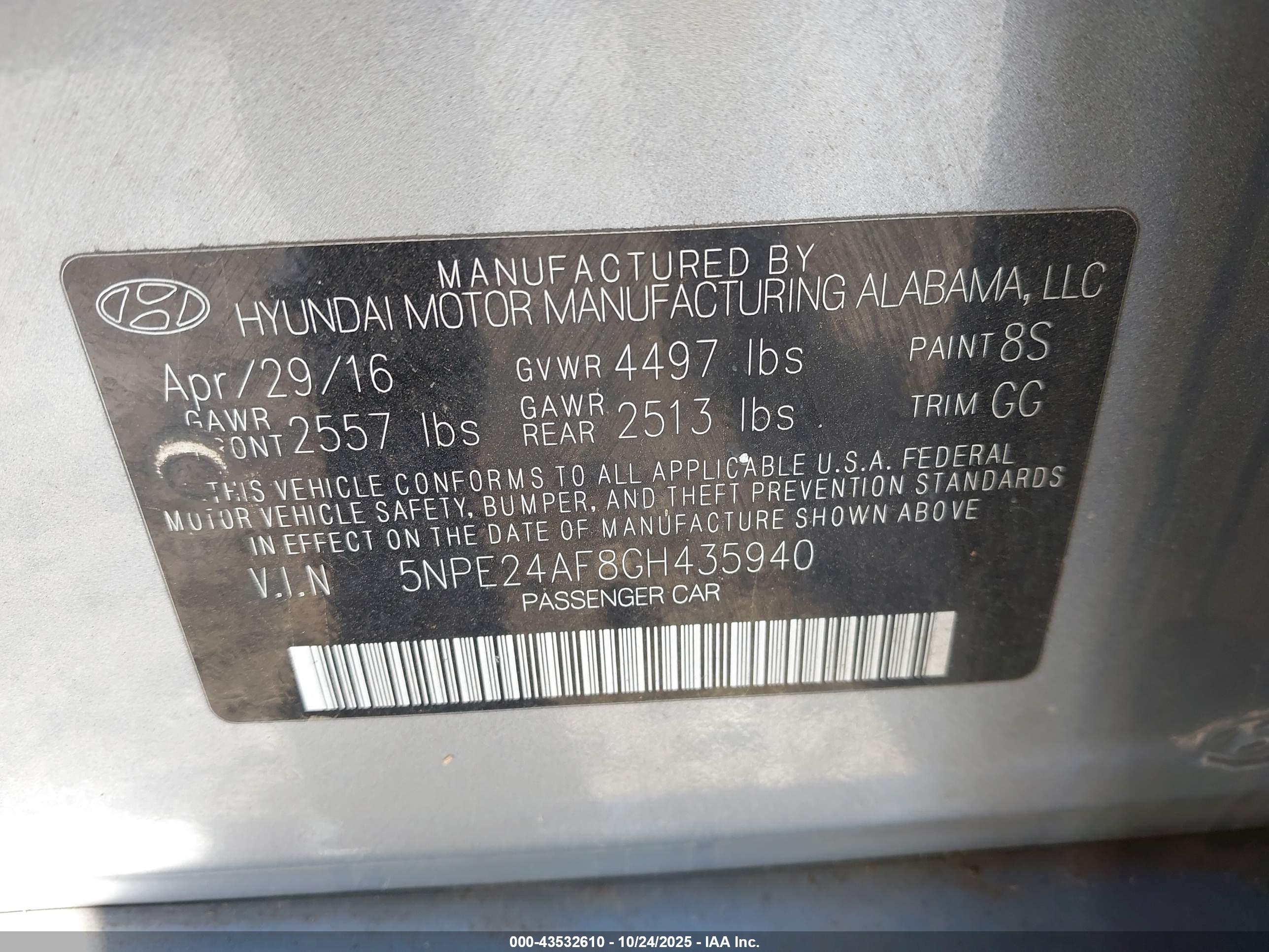 HYUNDAI SONATA image 9