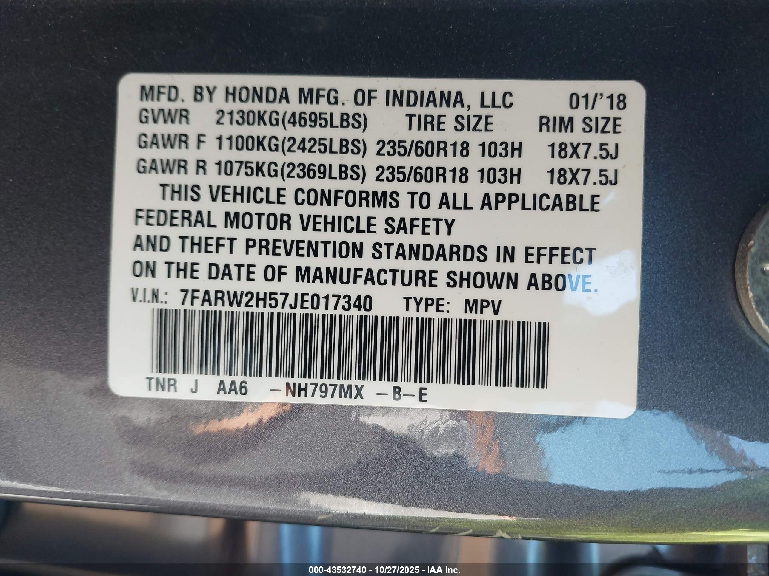 HONDA CR-V image 9