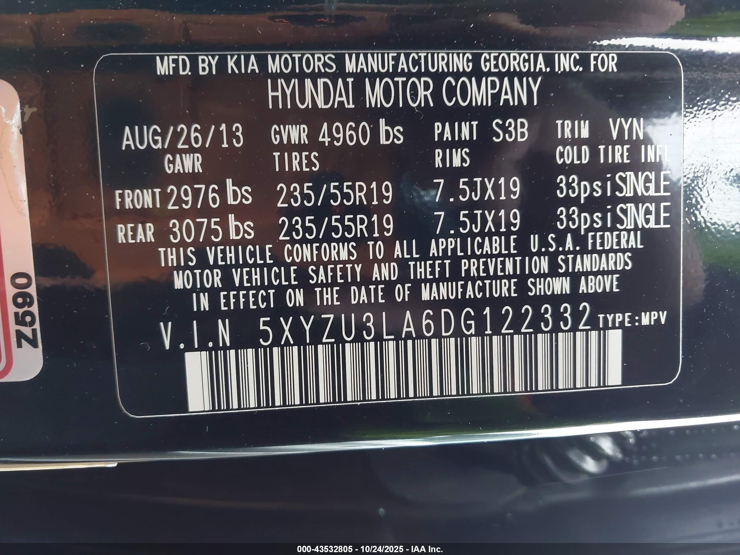 HYUNDAI SANTA image 9
