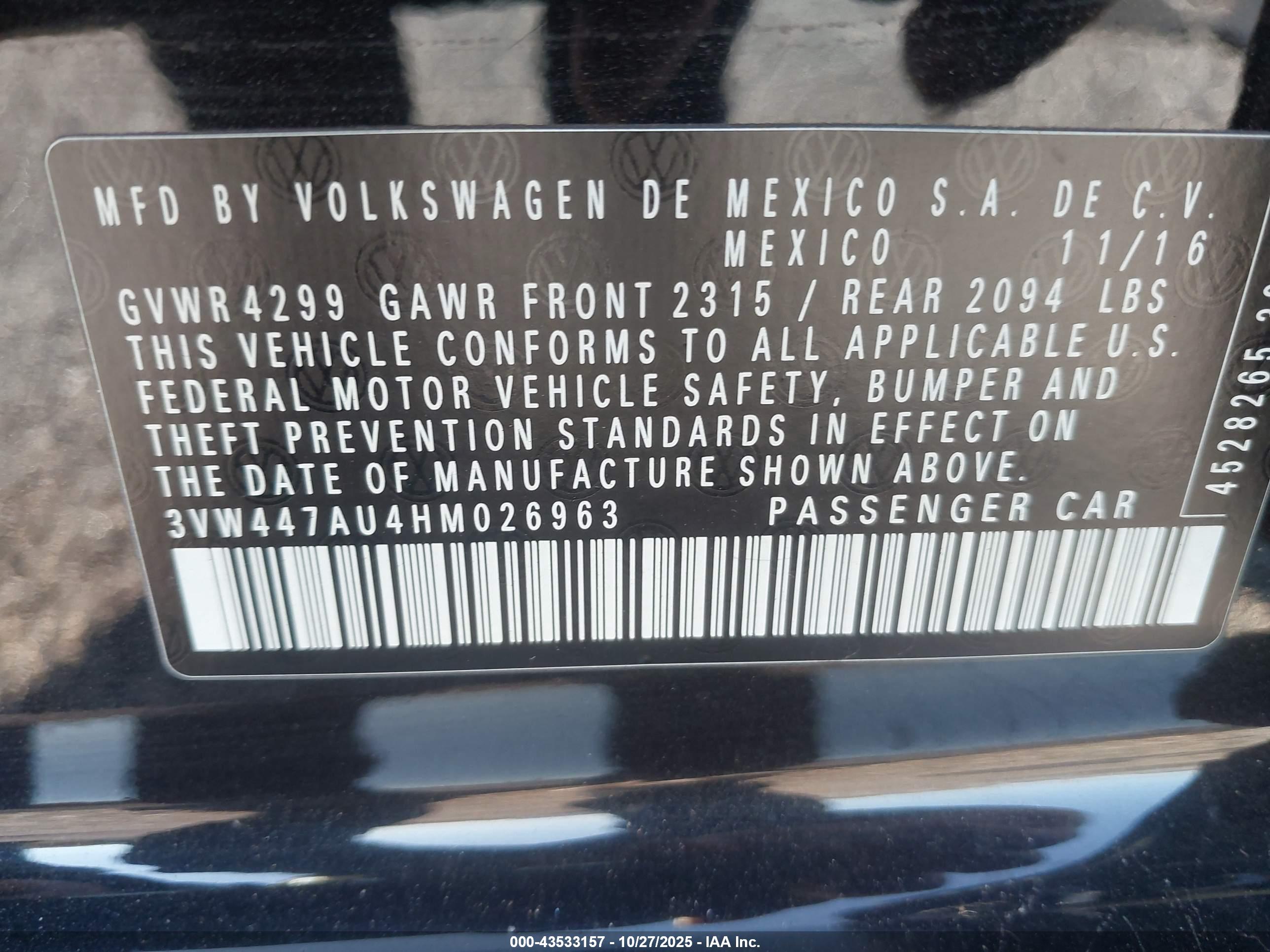 VOLKSWAGEN GOLF image 9