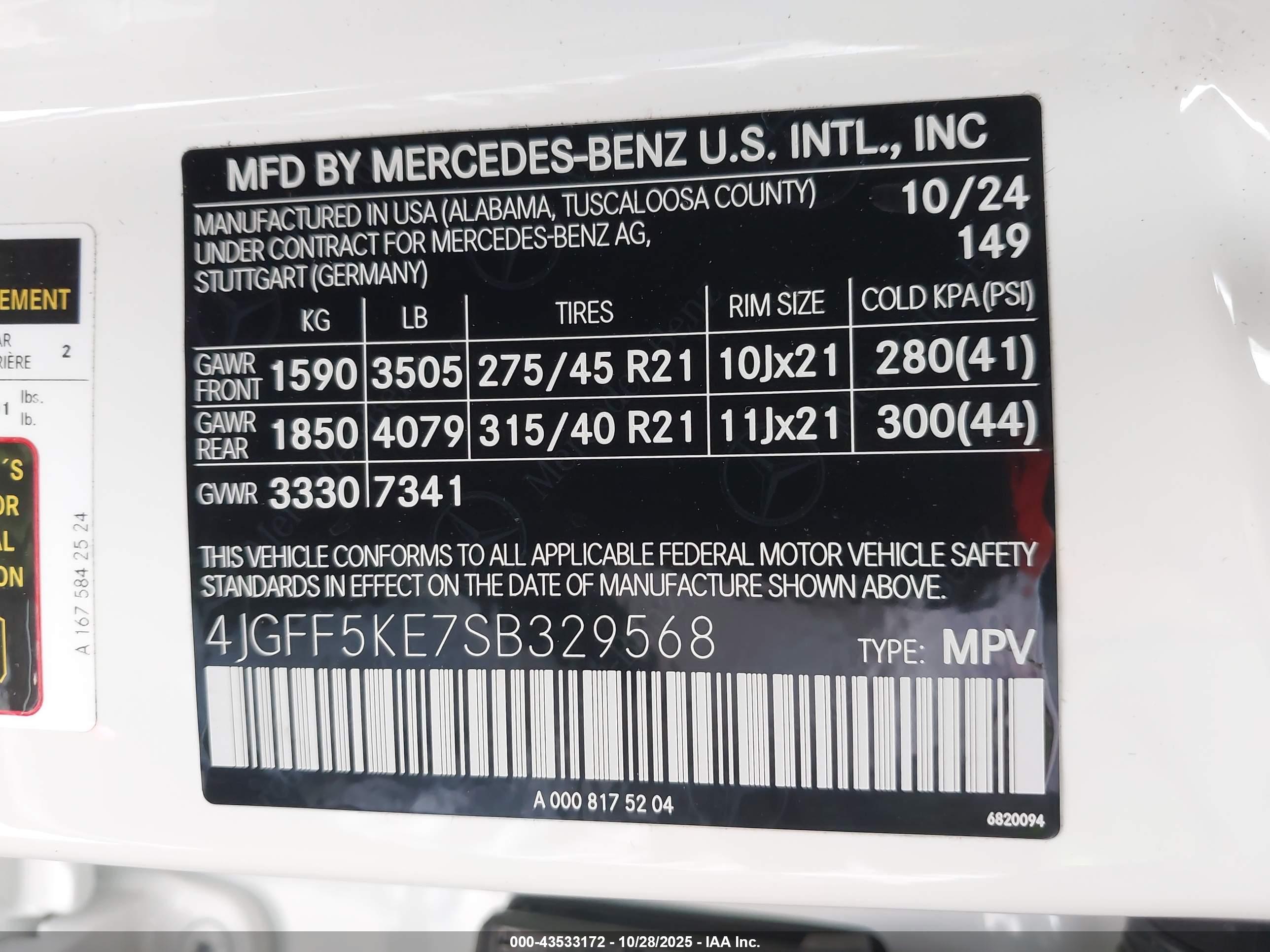 MERCEDES-BENZ GLS image 9