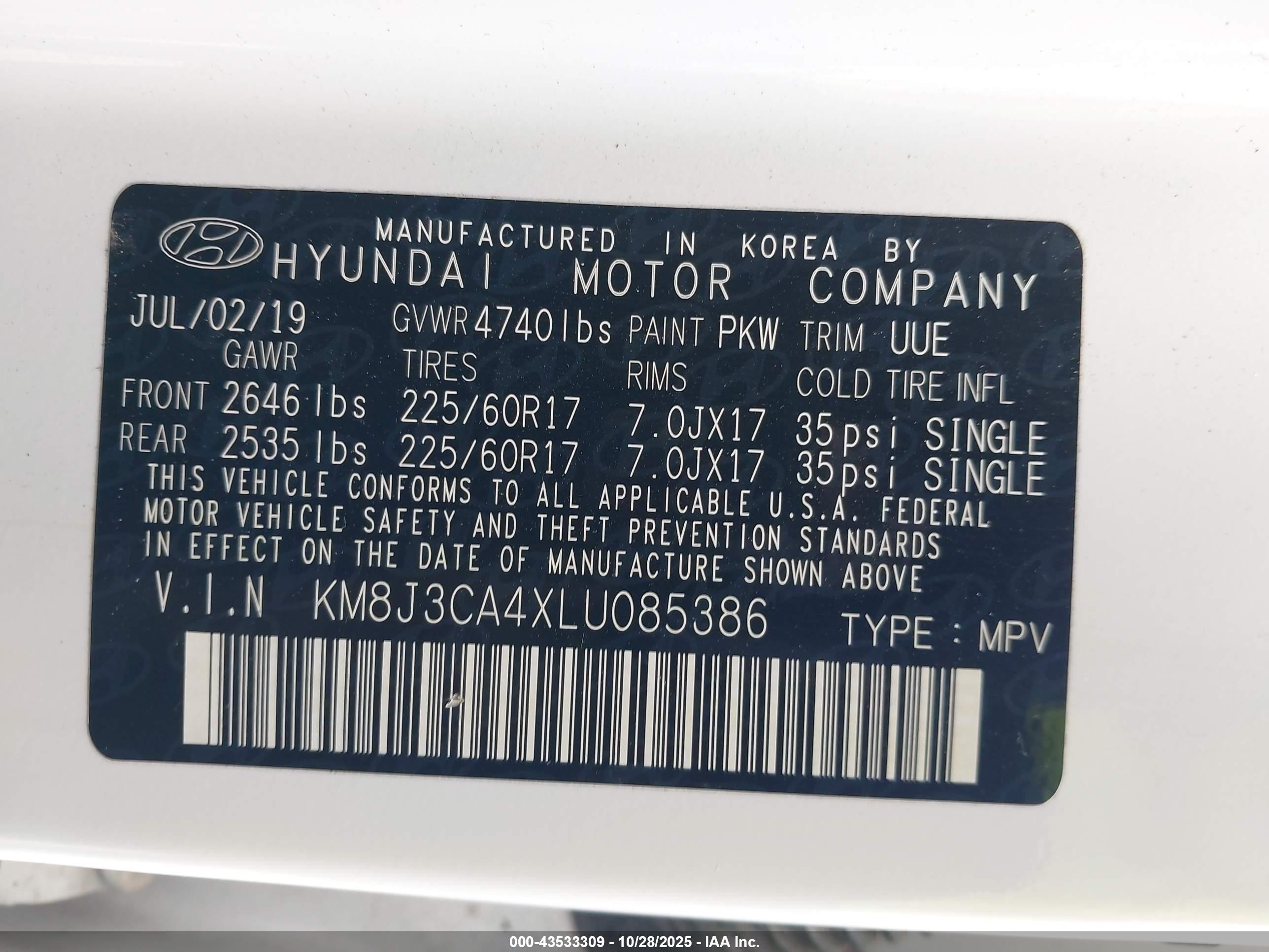 HYUNDAI TUCSON image 9
