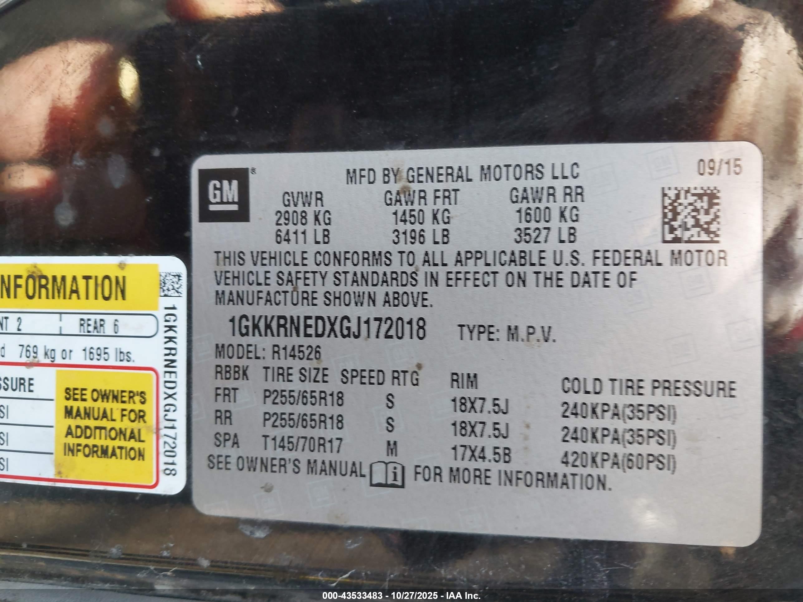 GMC ACADIA image 9