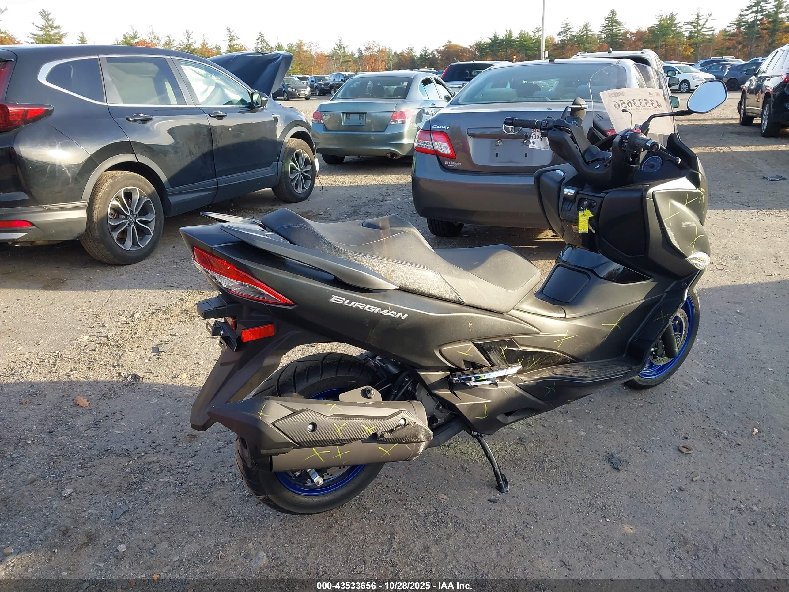 SUZUKI AN400 image 4