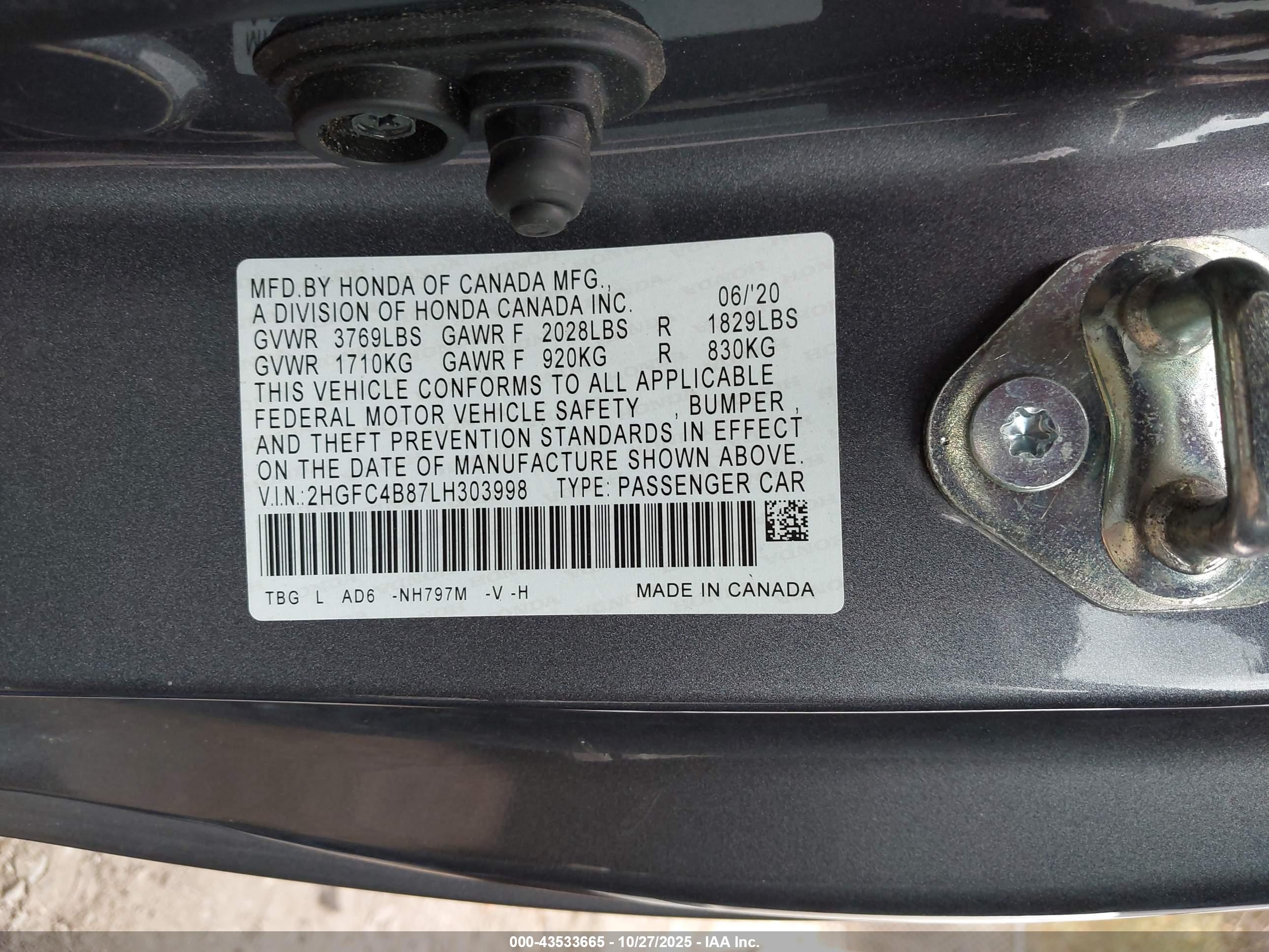 HONDA CIVIC image 9