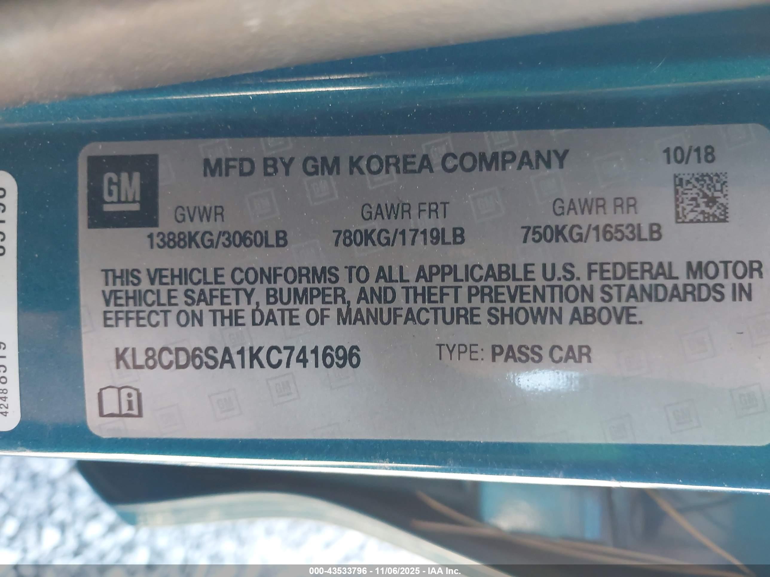 CHEVROLET SPARK image 9