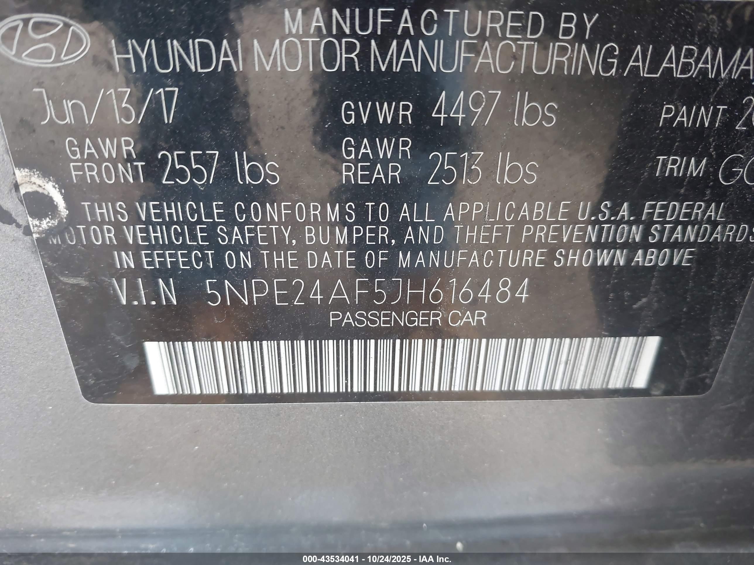 HYUNDAI SONATA image 9