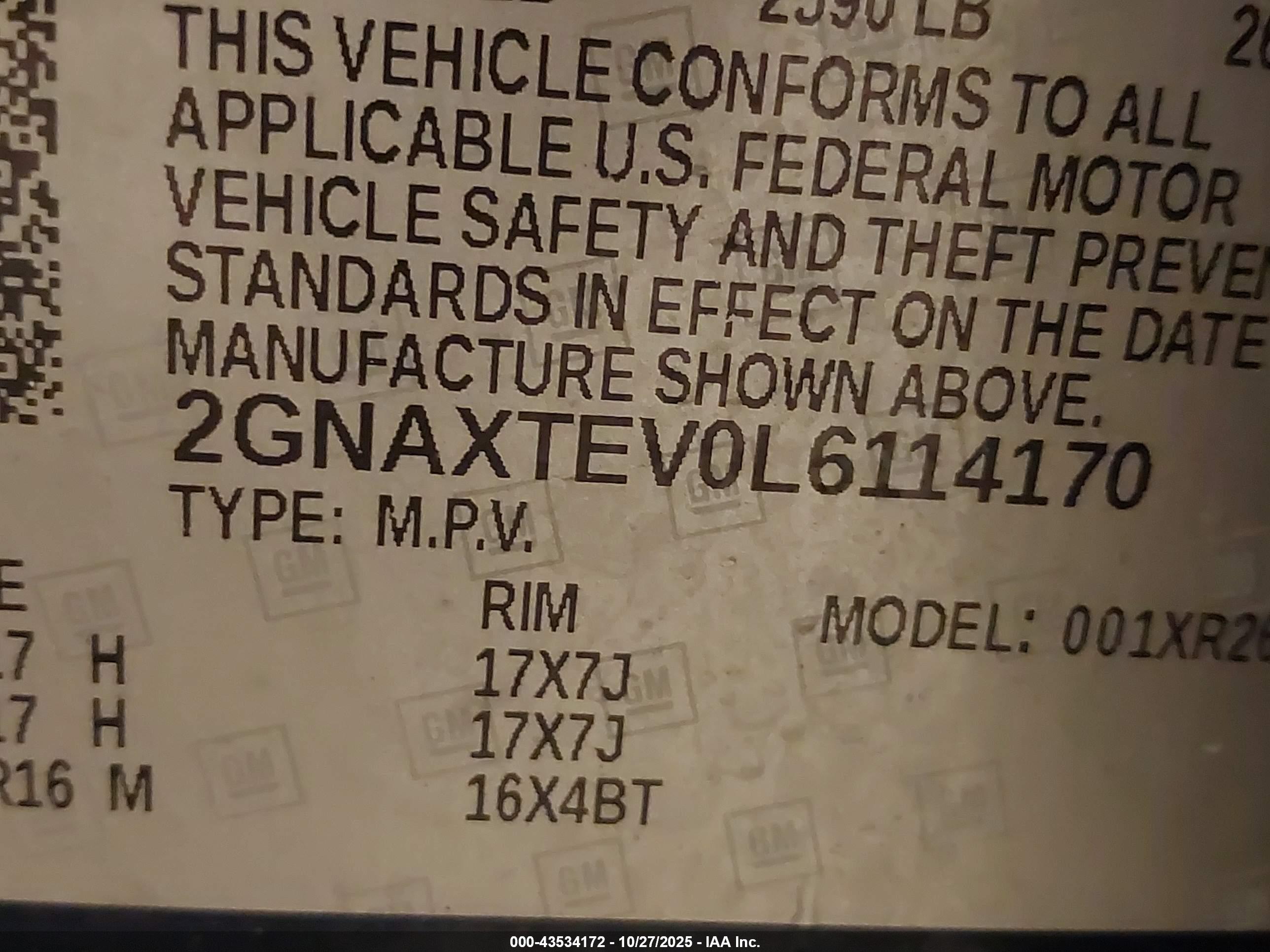 CHEVROLET EQUINOX image 9