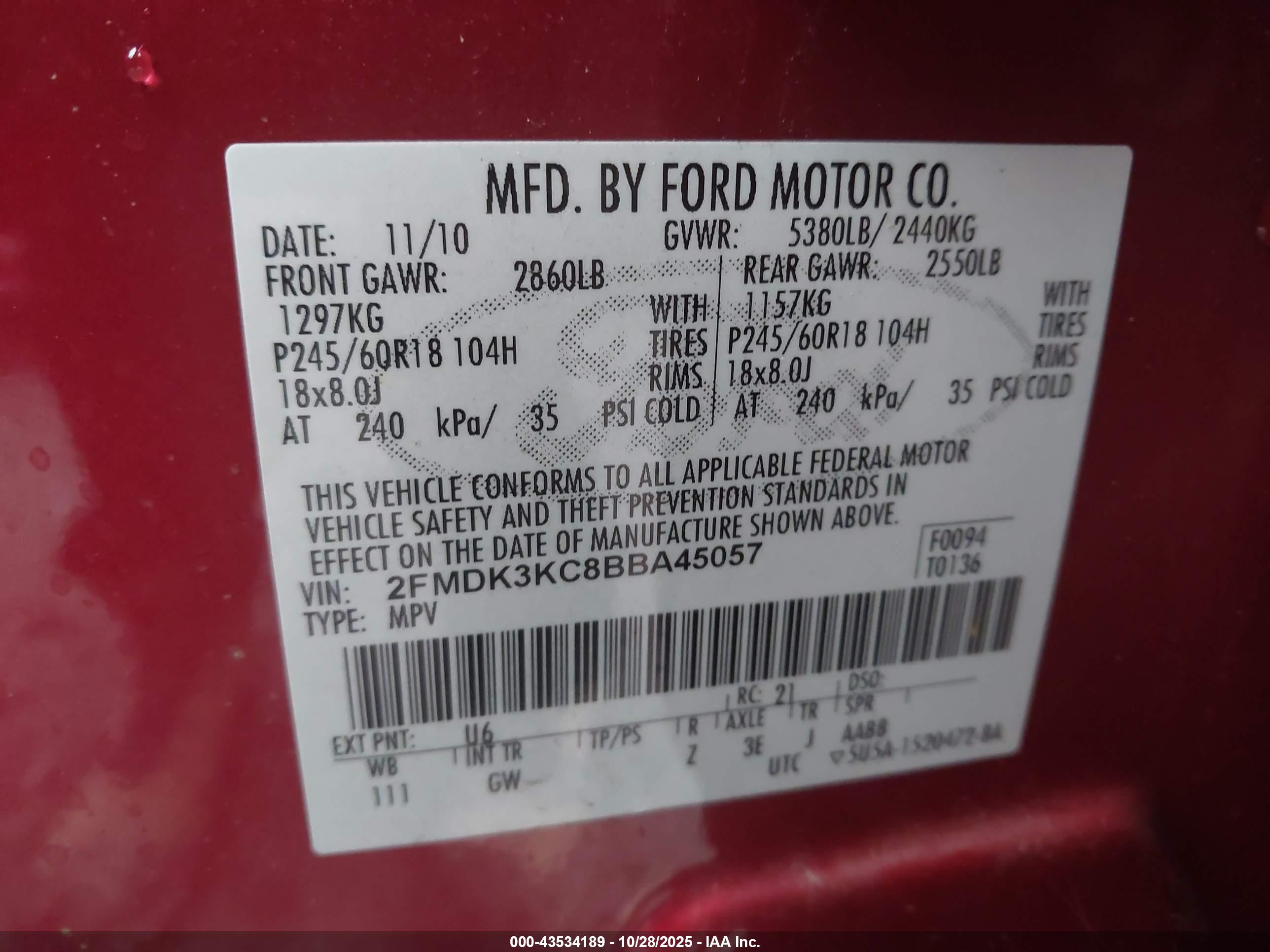 FORD EDGE image 9