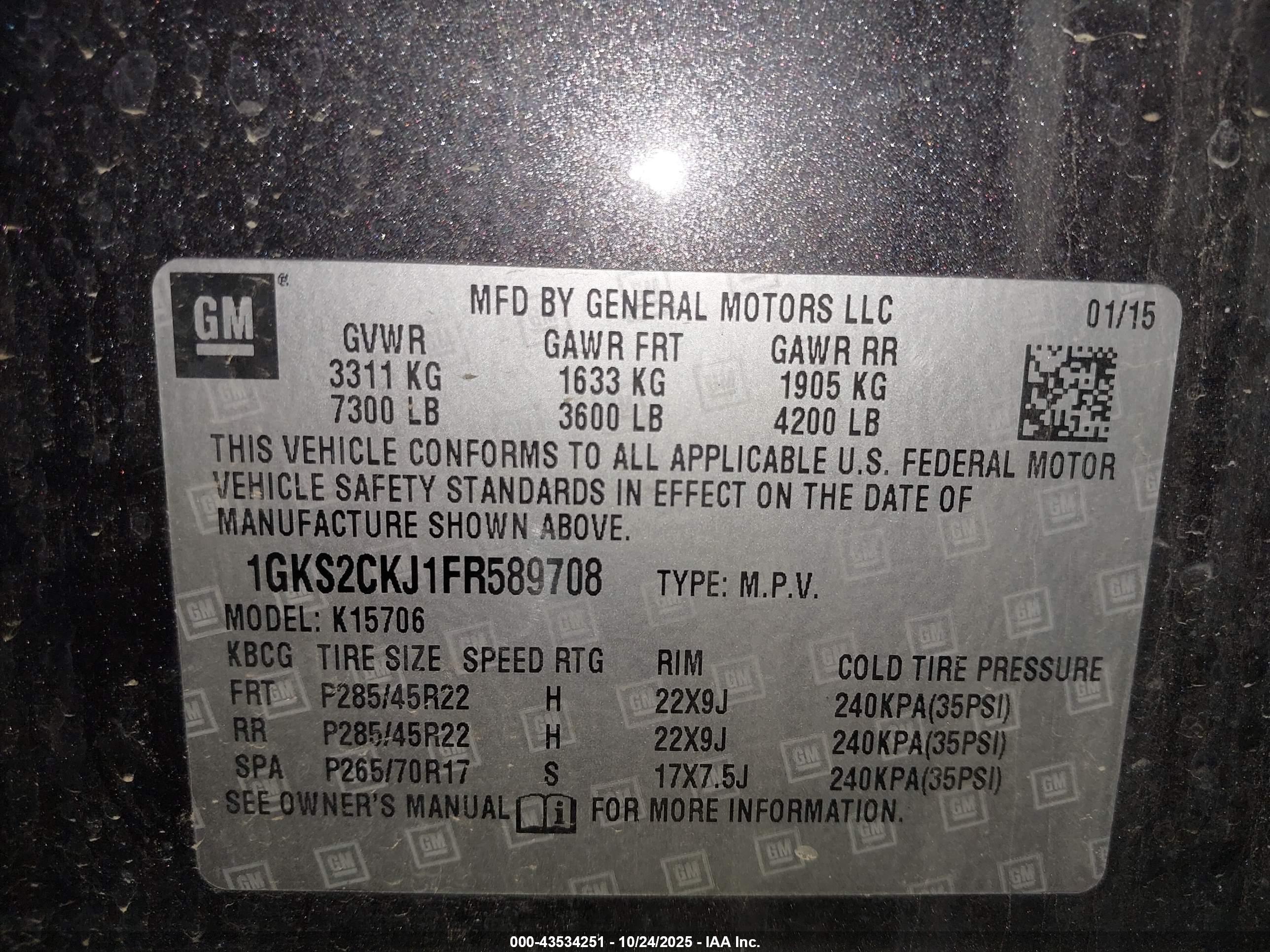 GMC YUKON image 9
