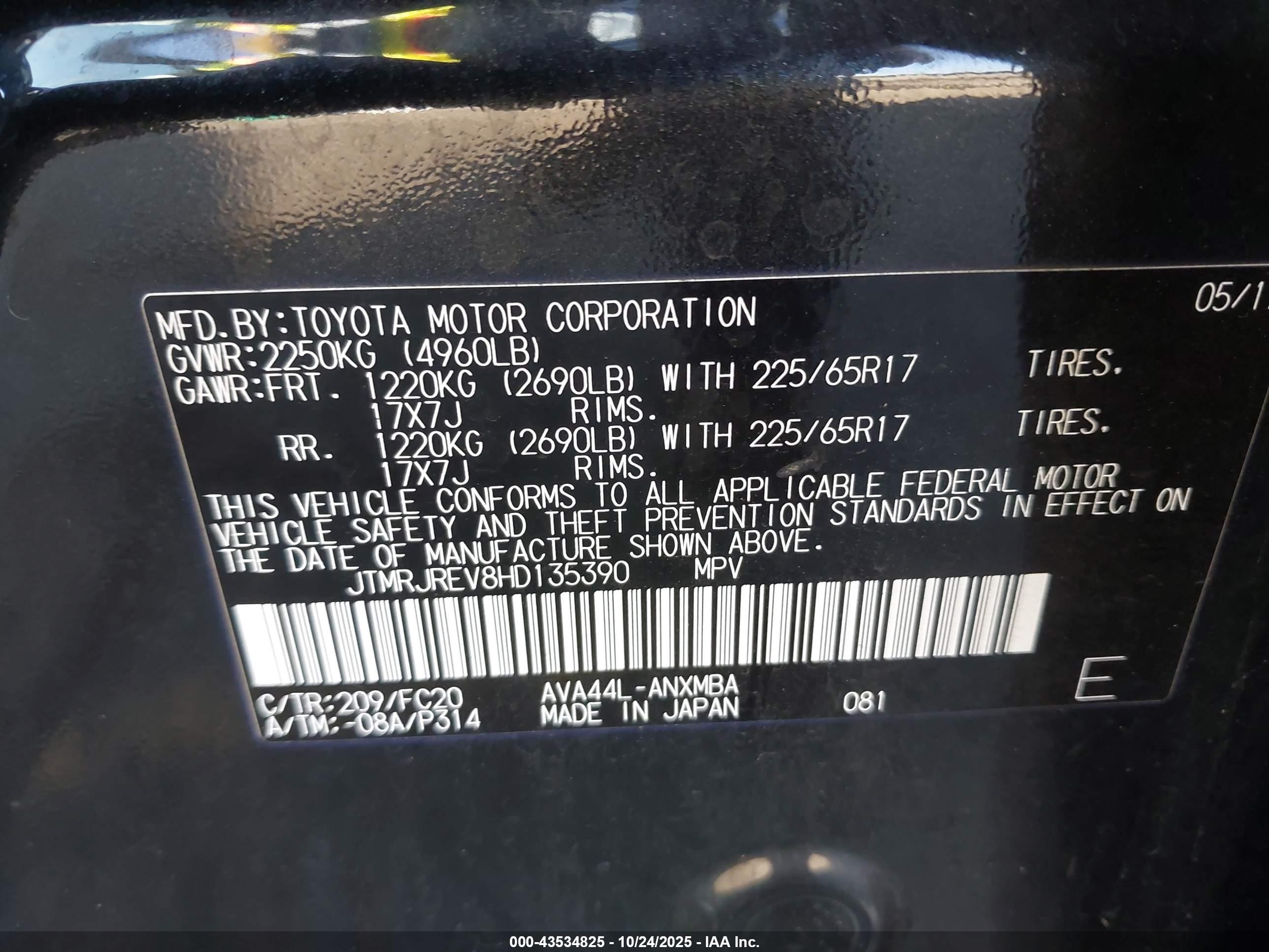 TOYOTA RAV4 image 9