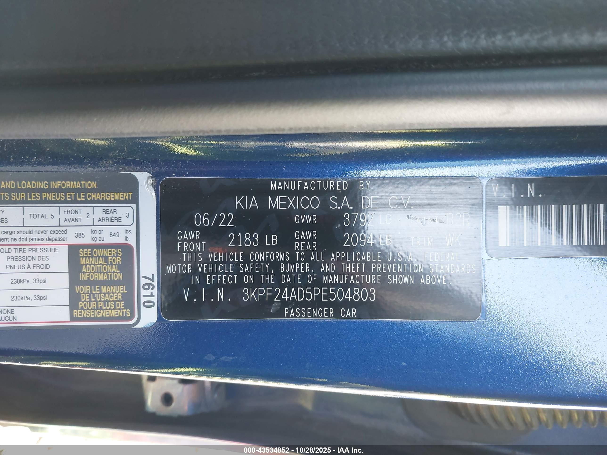 KIA FORTE image 9
