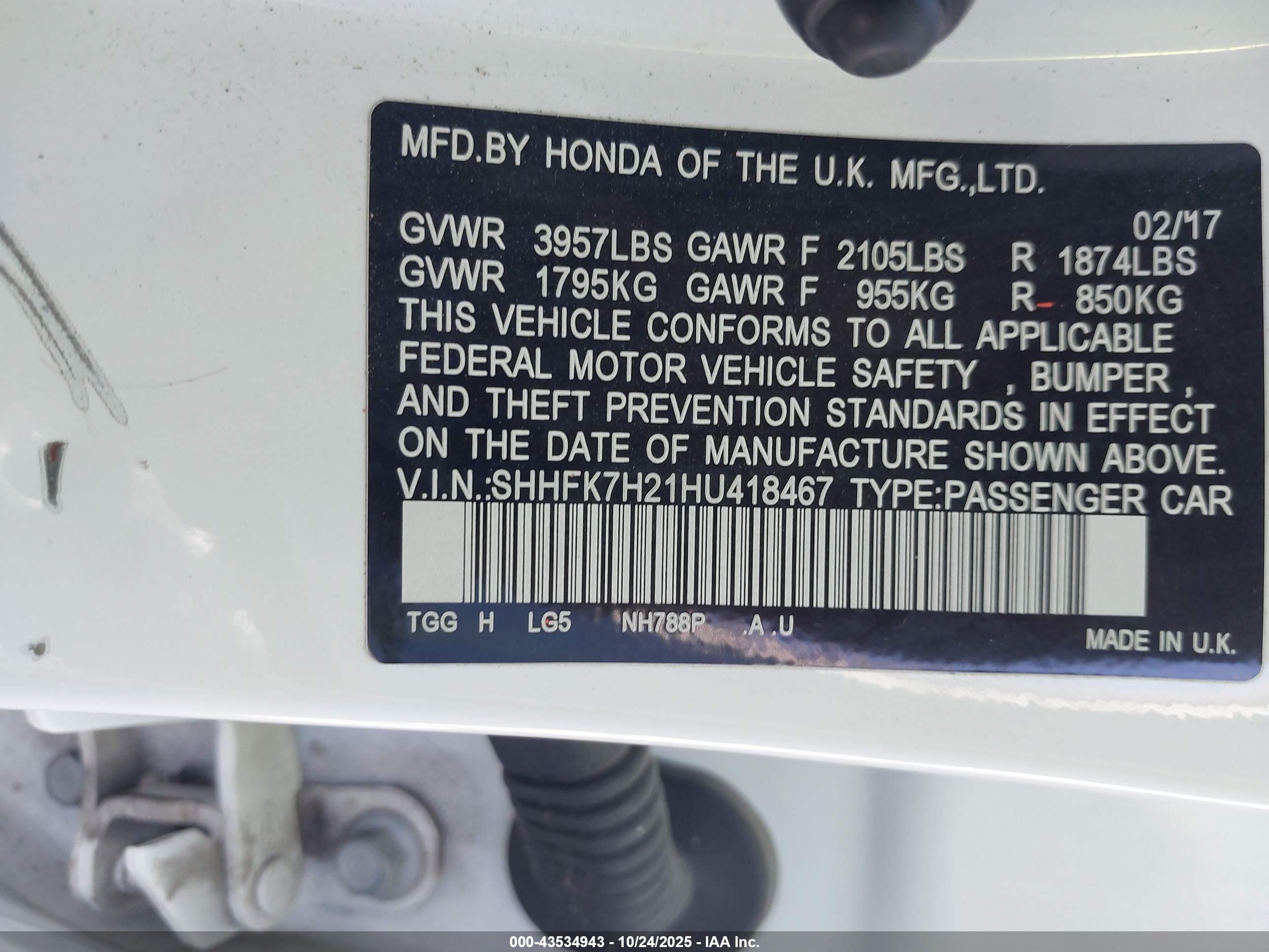 HONDA CIVIC image 9