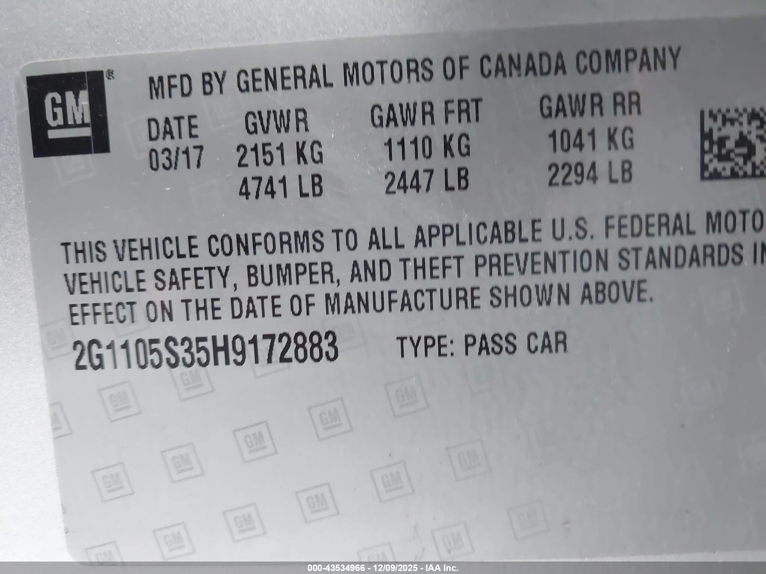 CHEVROLET IMPALA image 9