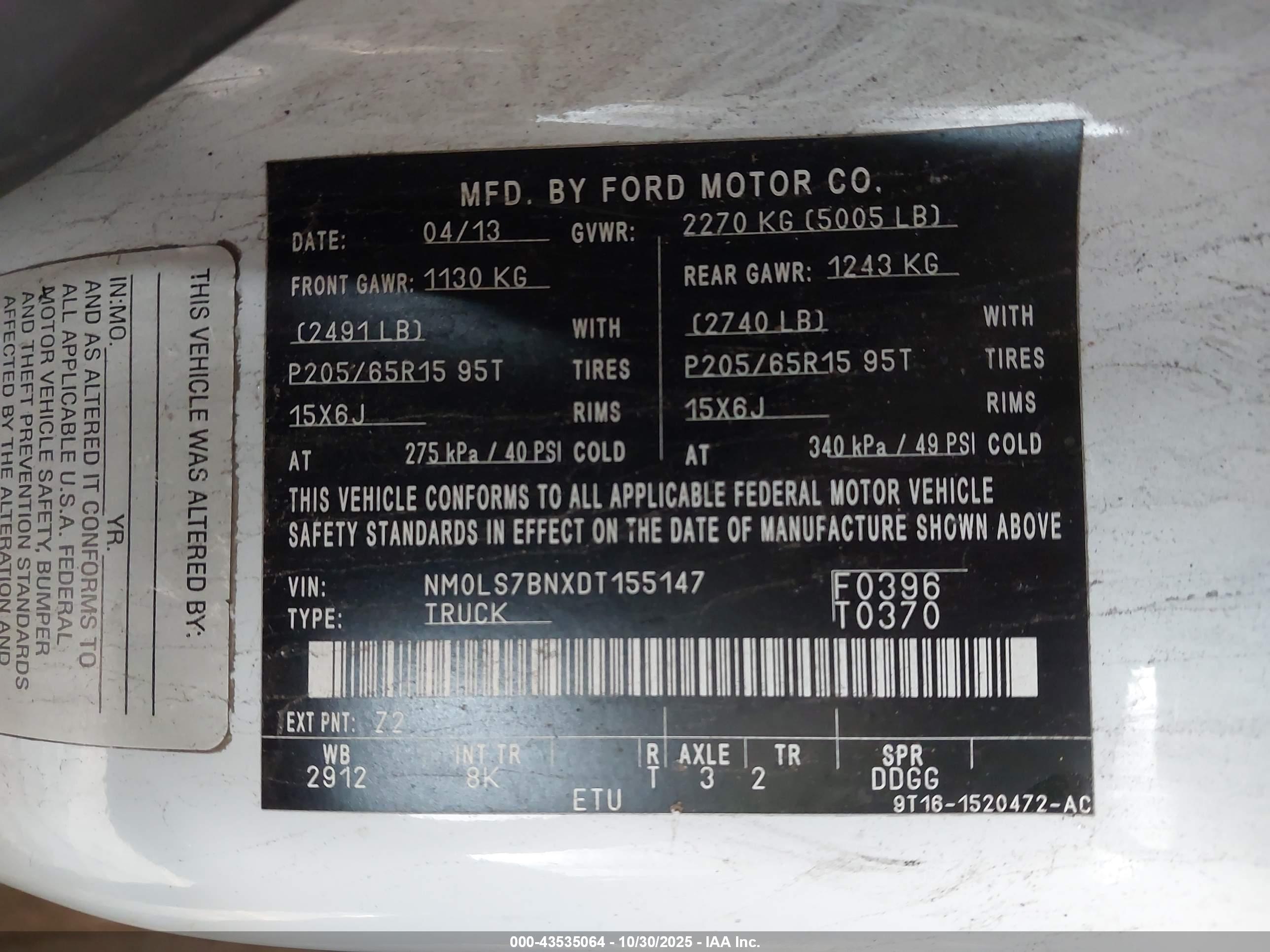 FORD TRANSIT image 9