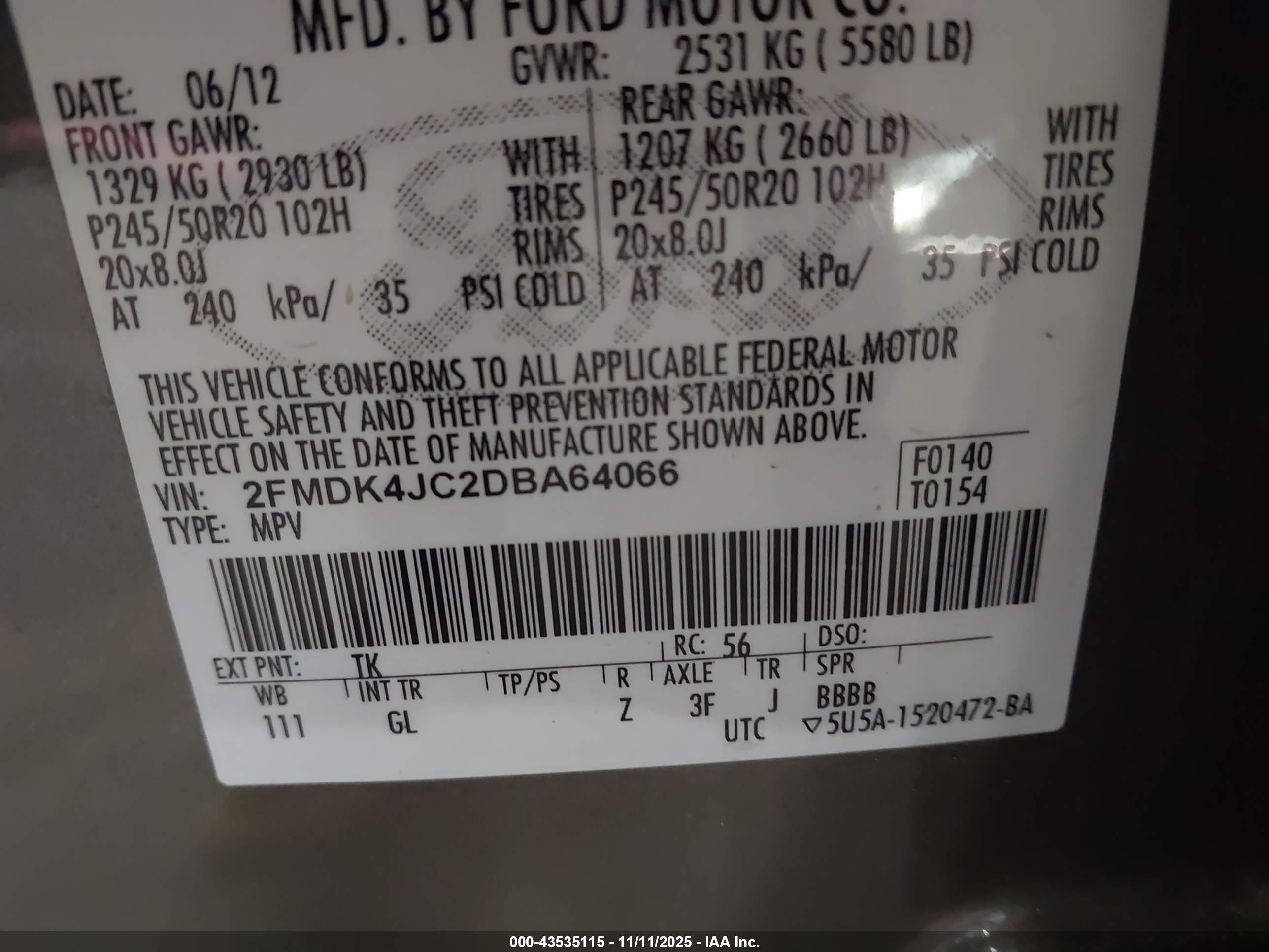 FORD EDGE image 9