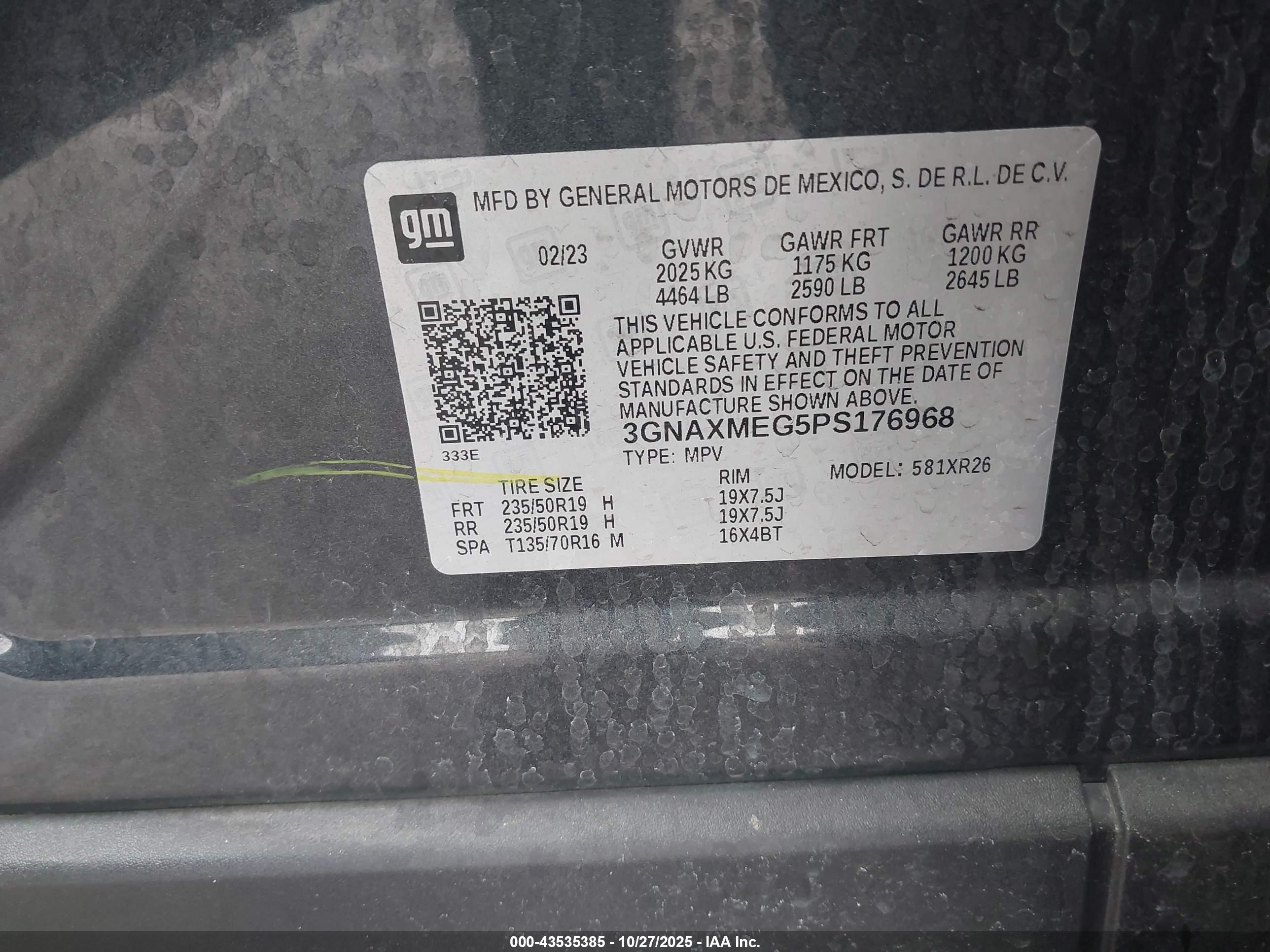 CHEVROLET EQUINOX image 9